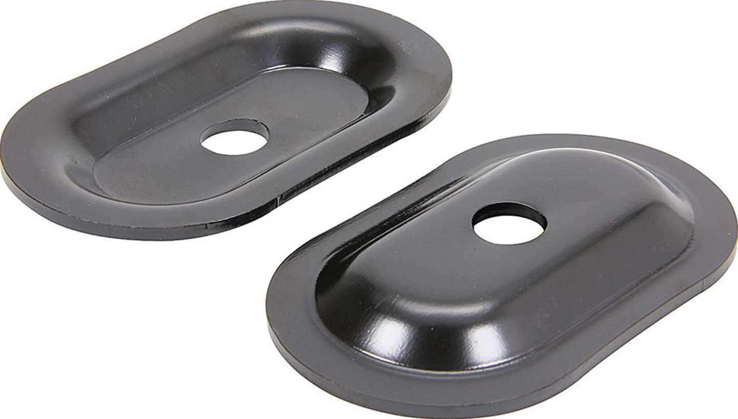 Allstar Performance Seat Belt Anchors ALL98120 Anchors, Anchor Bracket Type, 1/8 in. Thick, 9/16 in. Mounting Hole, Pair
