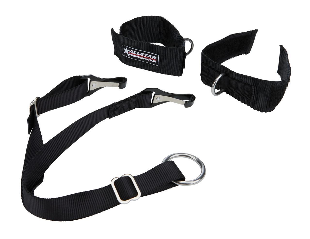 Allstar Performance Arm Restraints ALL991212 SFI H&L JR Black