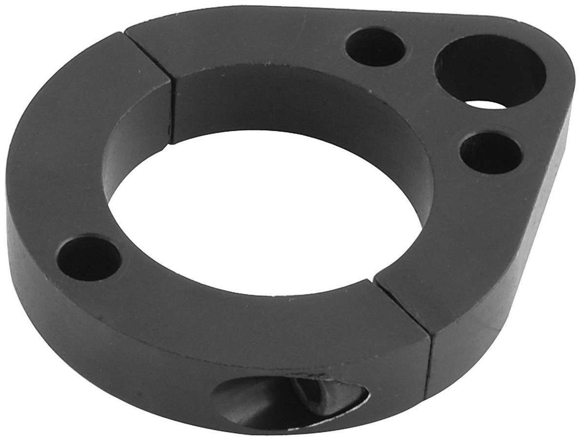 Allstar Performance Clamp-On Kits ALL99162 Roll Bar Clamp, Clamp-On, Round, Fixed Design, Aluminum, Black, 1.75 in. Tube Diameter, Each