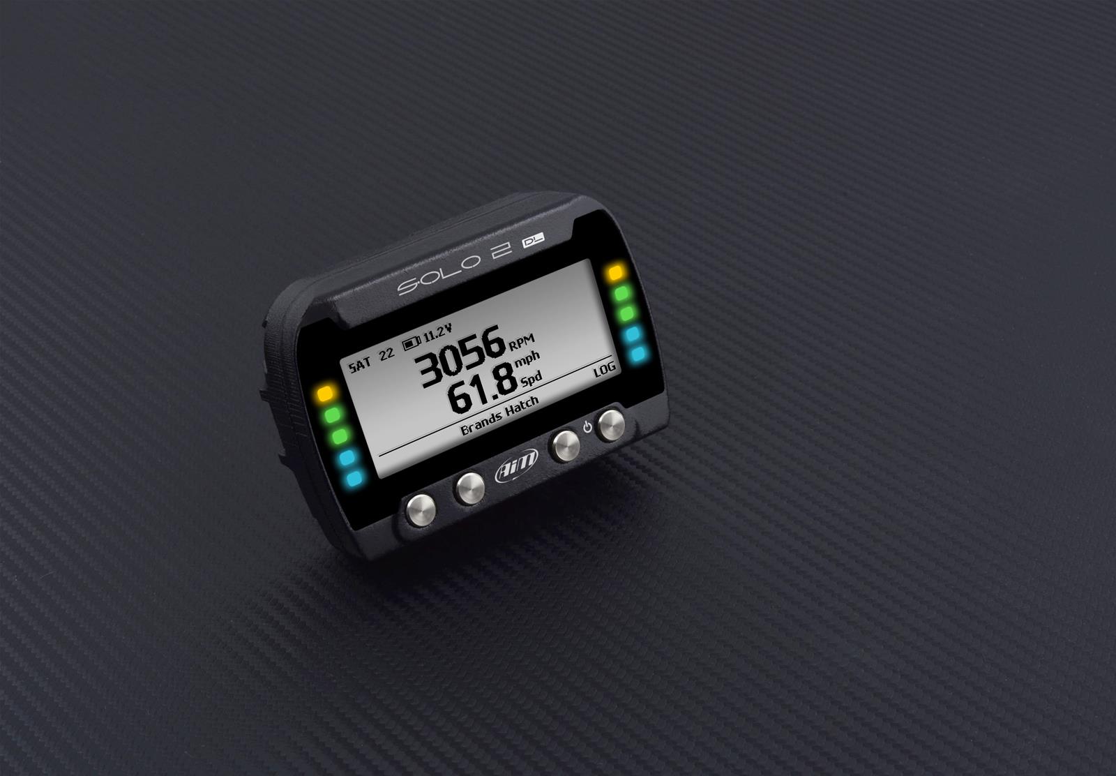 AIM Sports LLC X47SOLO2DL01U0 AiM Sports Solo 2 DL GPS Lap Timers 