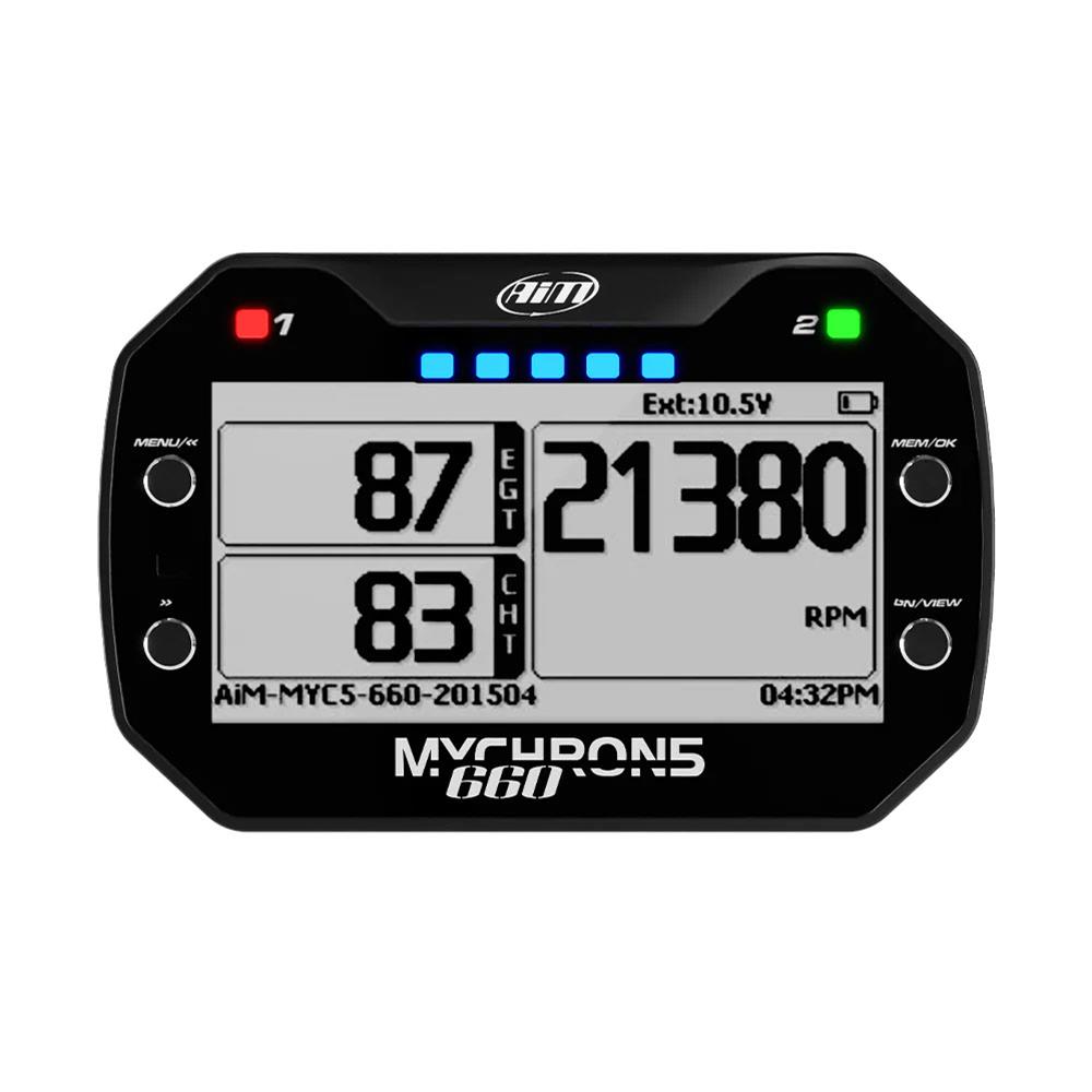 AIM Sports LLC X80M5DR6600U AiM Sports MyChron5 660 Data Loggers