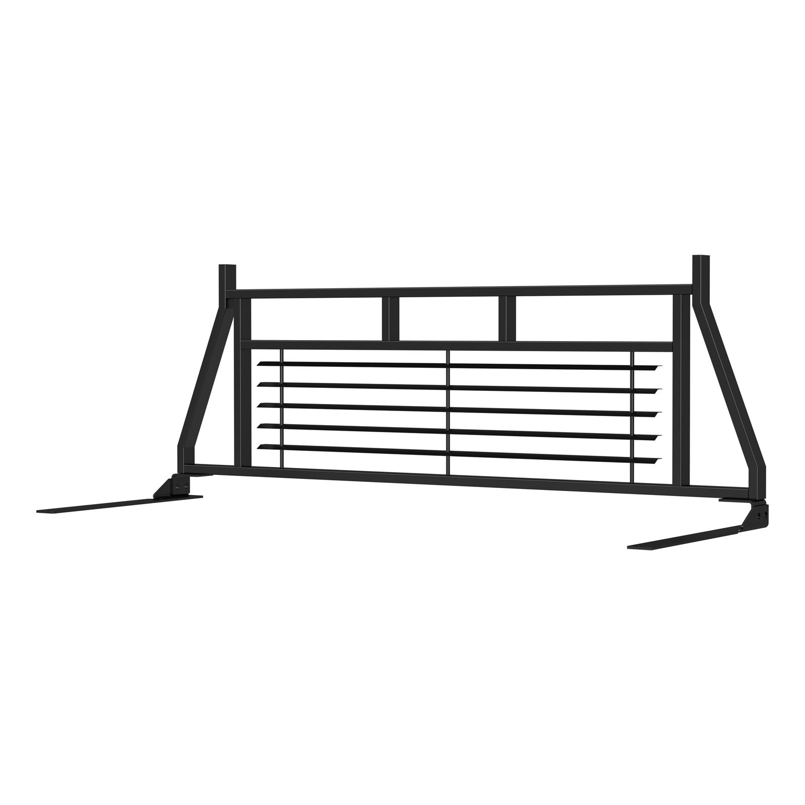 Aries Automotive Classic Headache Racks 111000 Rack, Carbon Steel, Black Powdercoated, Semi-Gloss, 3.00 in. Height, 70.00 in. Length, Chevrolet, Ford, Dodge, GMC, Ram, Each thumbnail 5