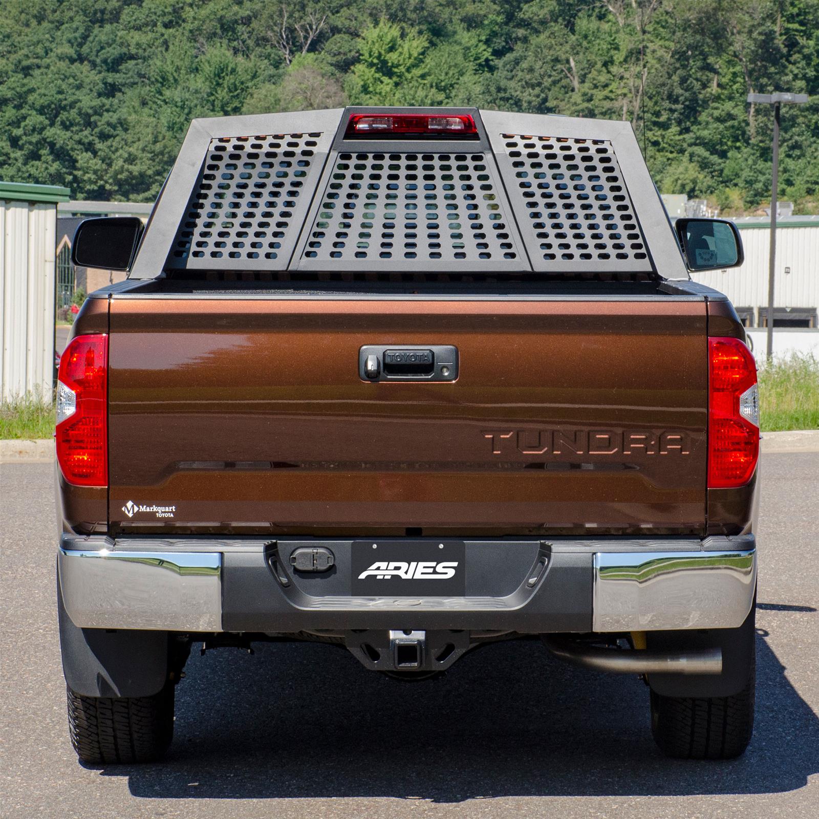 ARIES Automotive - Headache Racks and Window Guards for 2007-2021 TUNDRA 1110117 Racks, Switchback, 2007 2017 Toyota Tundra Limited thumbnail 2
