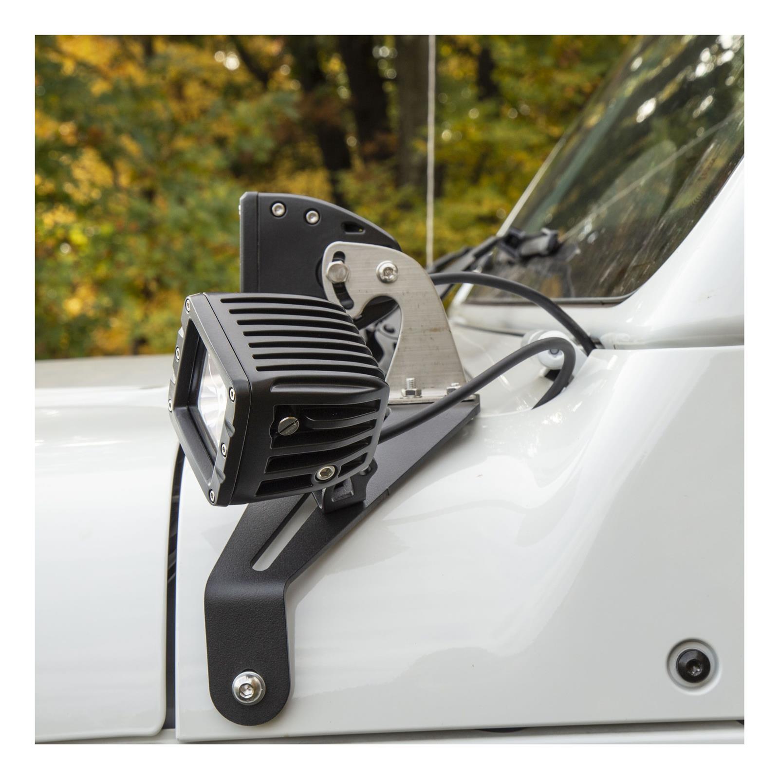 ARIES Automotive Light Mount Brackets 1110313 2018-2019 Jeep Wrangler JL thumbnail 3