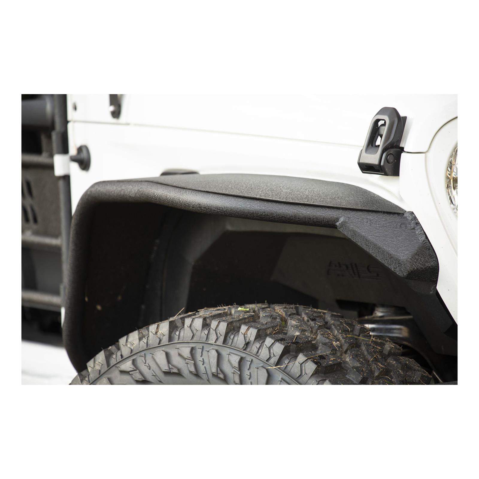 ARIES Automotive - Fenders for 2020-2025 GLADIATOR, 2018-2025 WRANGLER 1500203 2018-2019 Jeep Wrangler JL thumbnail 5
