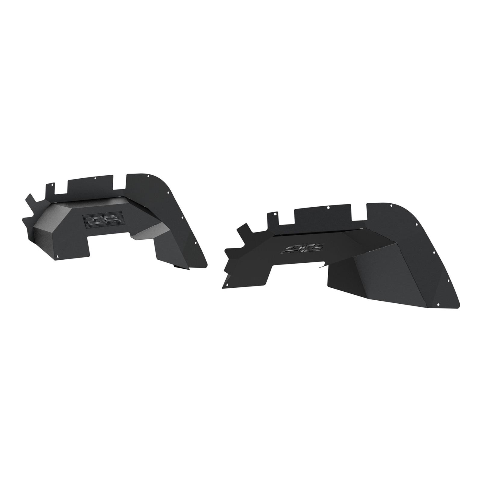 Aries Automotive Jeep Inner Fender Liners for 2020-2024 GLADIATOR, 2018-2024 WRANGLER - 1500550 Wheel Housings, Aluminum, Black Powdercoated, Liner, Front, Left, Right, Jeep, Pair thumbnail 7