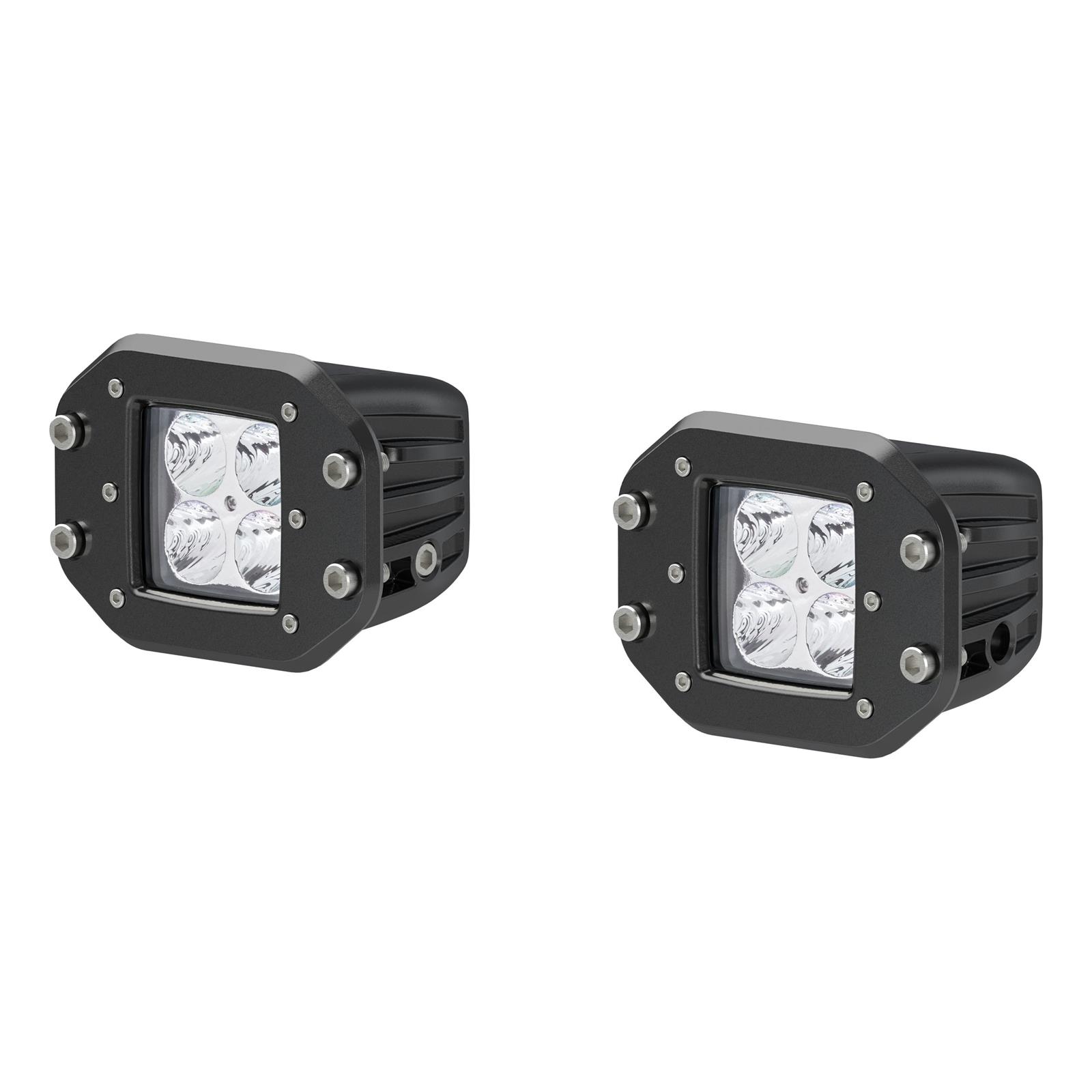 ARIES Automotive Light Bars, Pods and Fog Lights 1501250 LED Work Lights, Pair Of Flush Mount thumbnail 3