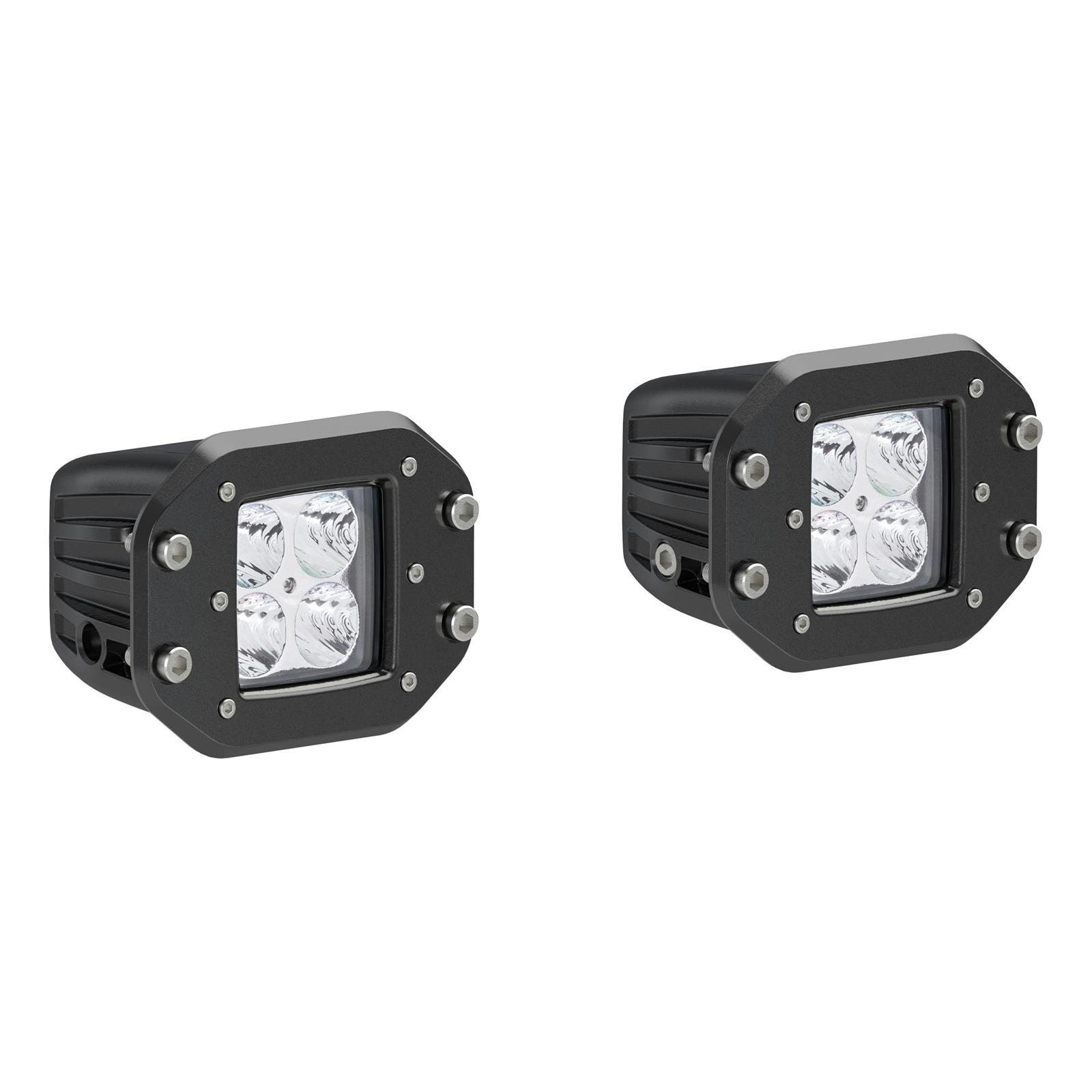 ARIES Automotive Light Bars, Pods and Fog Lights 1501250 LED Work Lights, Pair Of Flush Mount thumbnail 4
