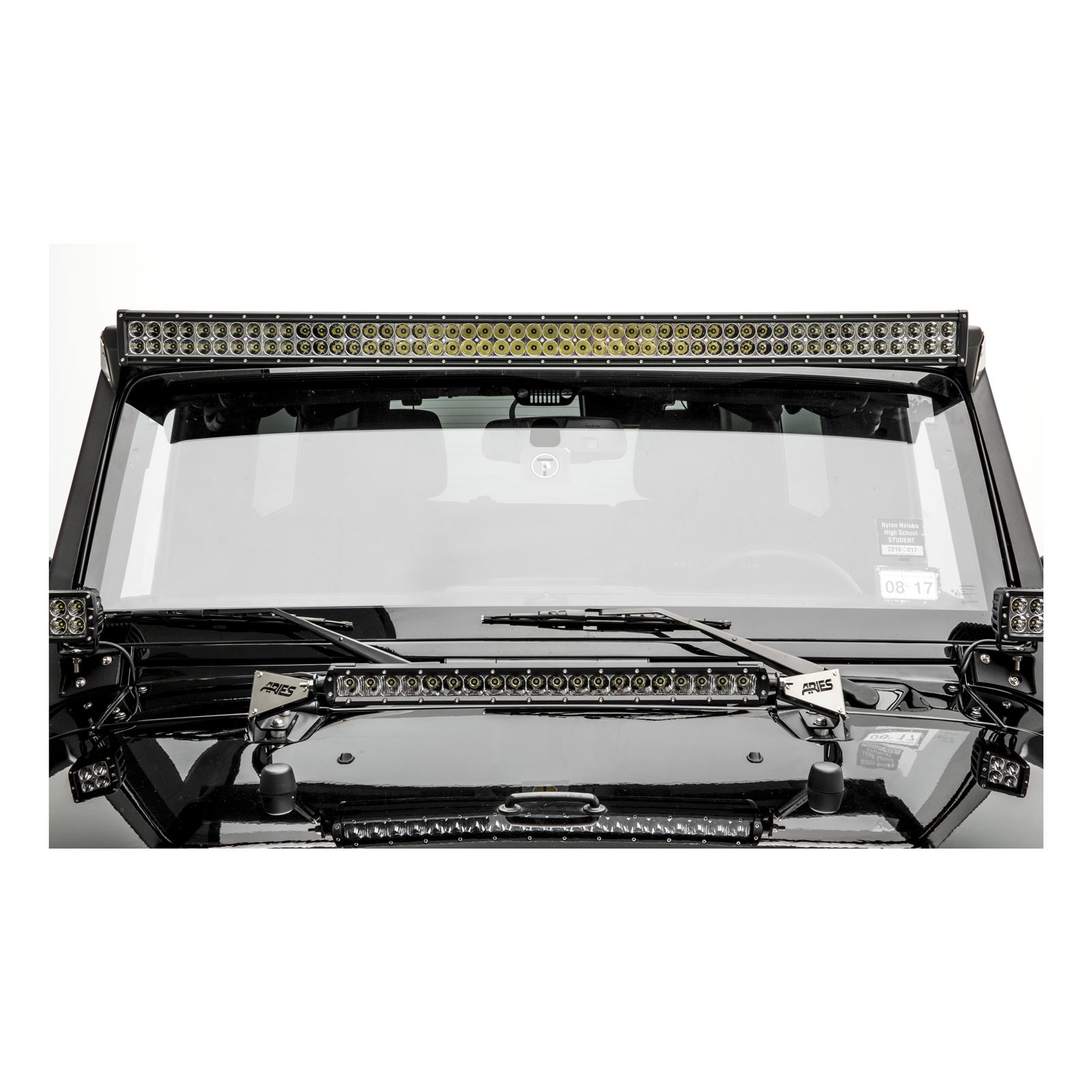 ARIES Automotive Light Bars, Pods and Fog Lights 1501301 Roof Light, 2007 - 2017 Jeep Wrangler thumbnail 4