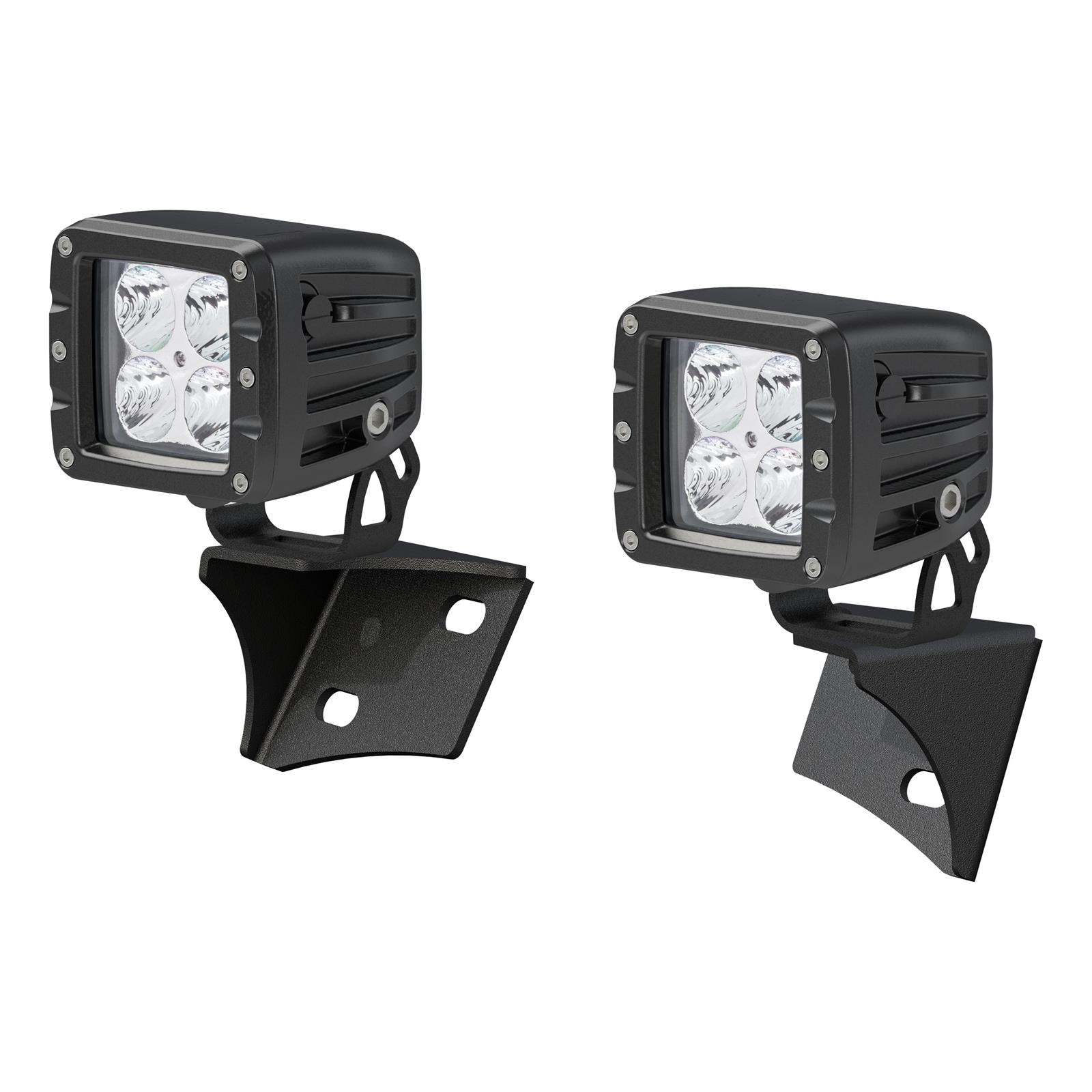 ARIES Automotive - Light Bars, Pods and Fog Lights for 2007-2017 WRANGLER, 2018 WRANGLER JK 1501304 Auxiliary Lights, Windshield LEDs, 2007 2017 Jeep Wrangler thumbnail 4