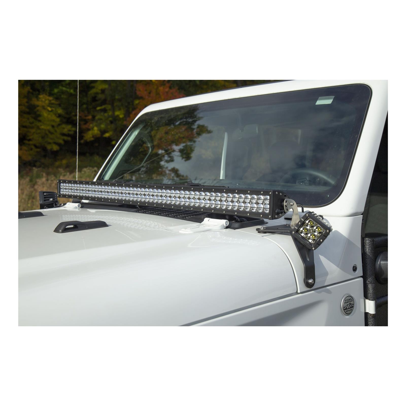 ARIES Automotive - Light Bars, Pods and Fog Lights for 2020-2025 GLADIATOR, 2018-2025 WRANGLER 1501305 LED Windshield 2018-2019 Jeep Wrangler JL thumbnail 3