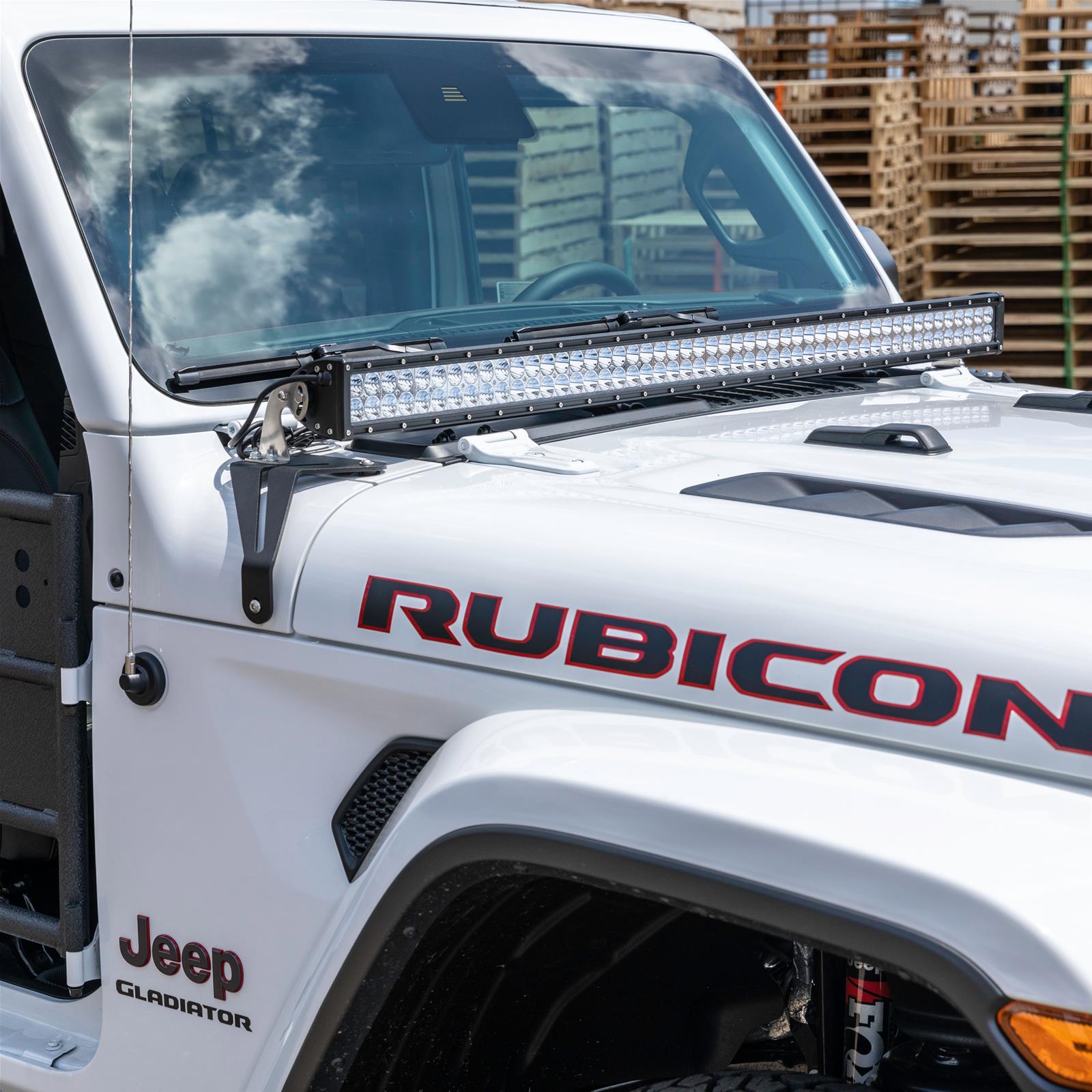 ARIES Automotive - Windows, Individual for 2020-2025 GLADIATOR, 2018-2025 WRANGLER 1501306 Windshield LED 2018-2019 Jeep Wrangler JL, 2020-2020 Jeep Gladiator All thumbnail 3