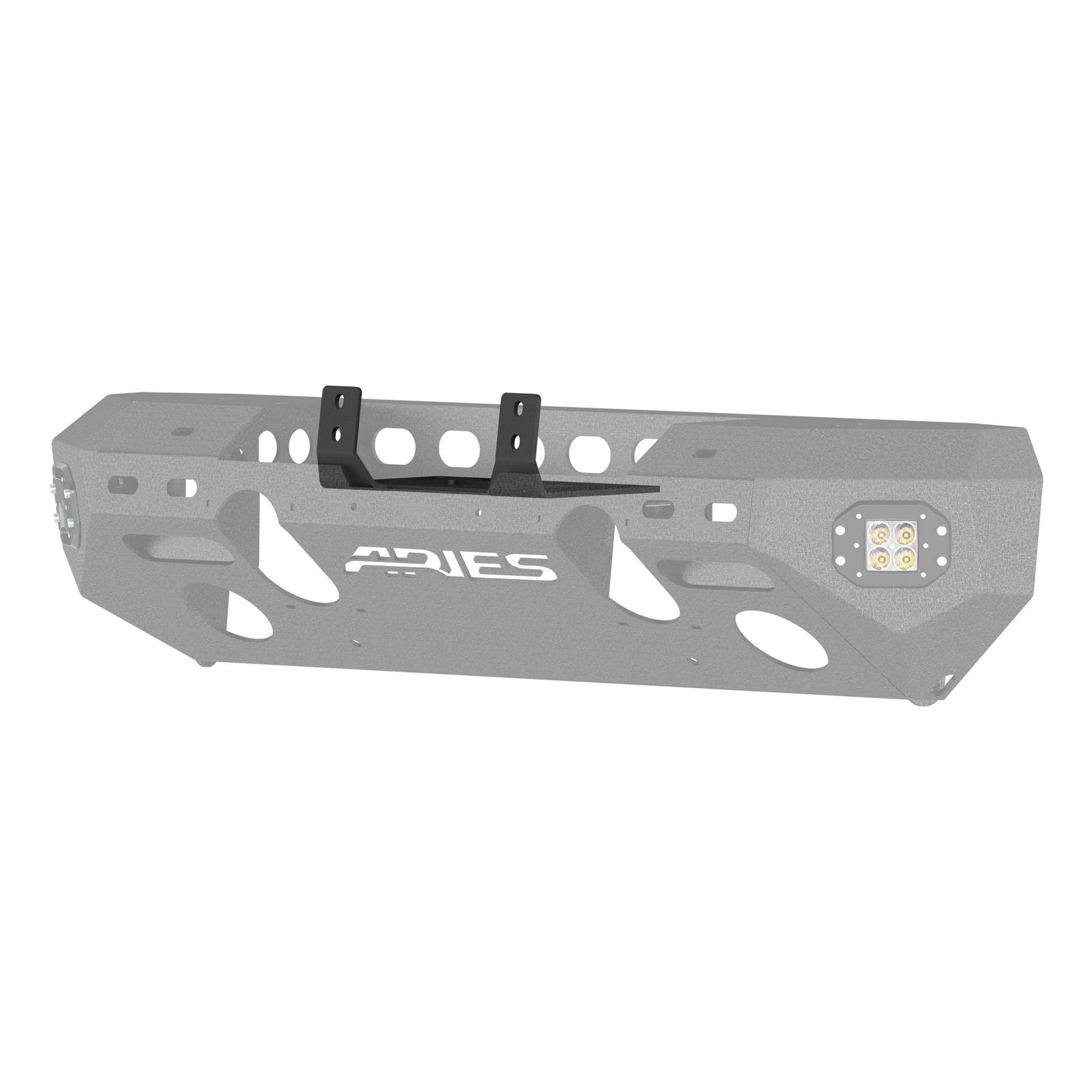 ARIES Automotive Winch Mounts 15600FB Receiver Plate Bracket, 0 thumbnail 3