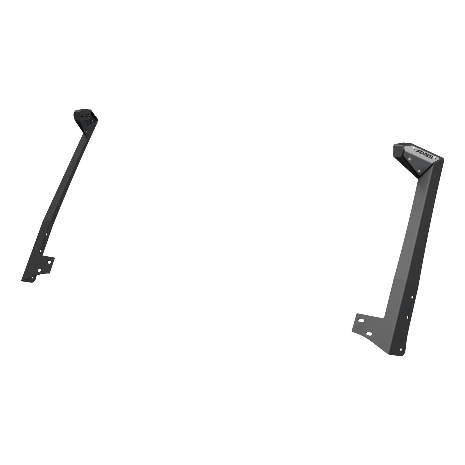 ARIES Automotive Light Mount Brackets 15911 Mounting Brackets, Jeep Roof, 07-17 Jeep JK thumbnail 9