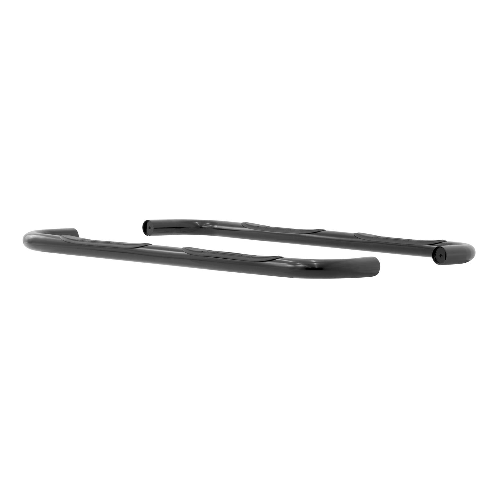 Aries Automotive 3 in. Round Side Bars for 1999-2004 GRAND CHEROKEE - 201001 Step Bars, Side, inch, Steel, Black Powdercoated, Jeep, Pair thumbnail 4