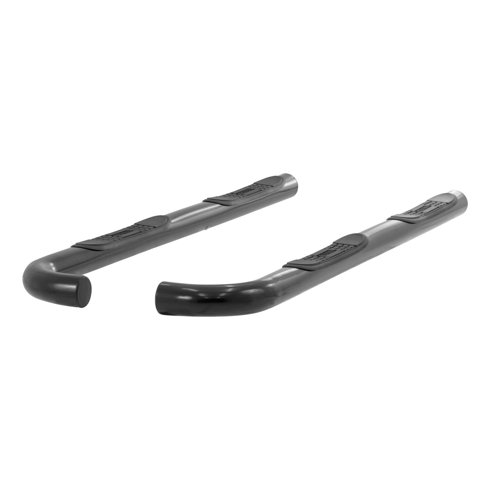 Aries Automotive 3 in. Round Side Bars 201002 Step Bars, Side, inch, Steel, Black Powdercoated, Jeep, Pair thumbnail 4
