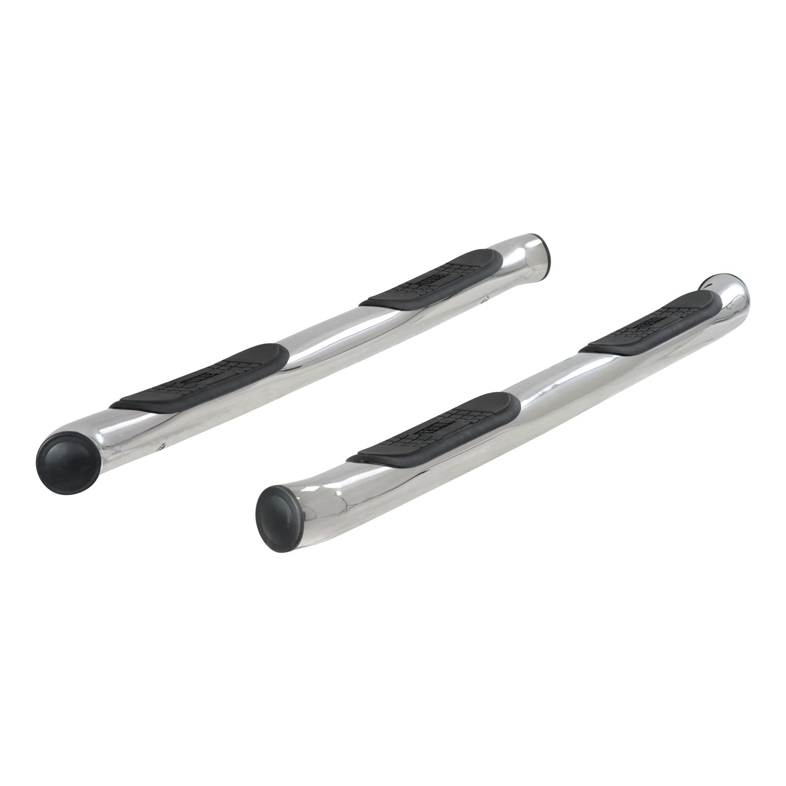 Aries Automotive 3 in. Round Side Bars for 2008-2012 LIBERTY - 201005-2 Step Bars, Side, inch, Stainless Steel, Polished, Jeep, Pair thumbnail 5