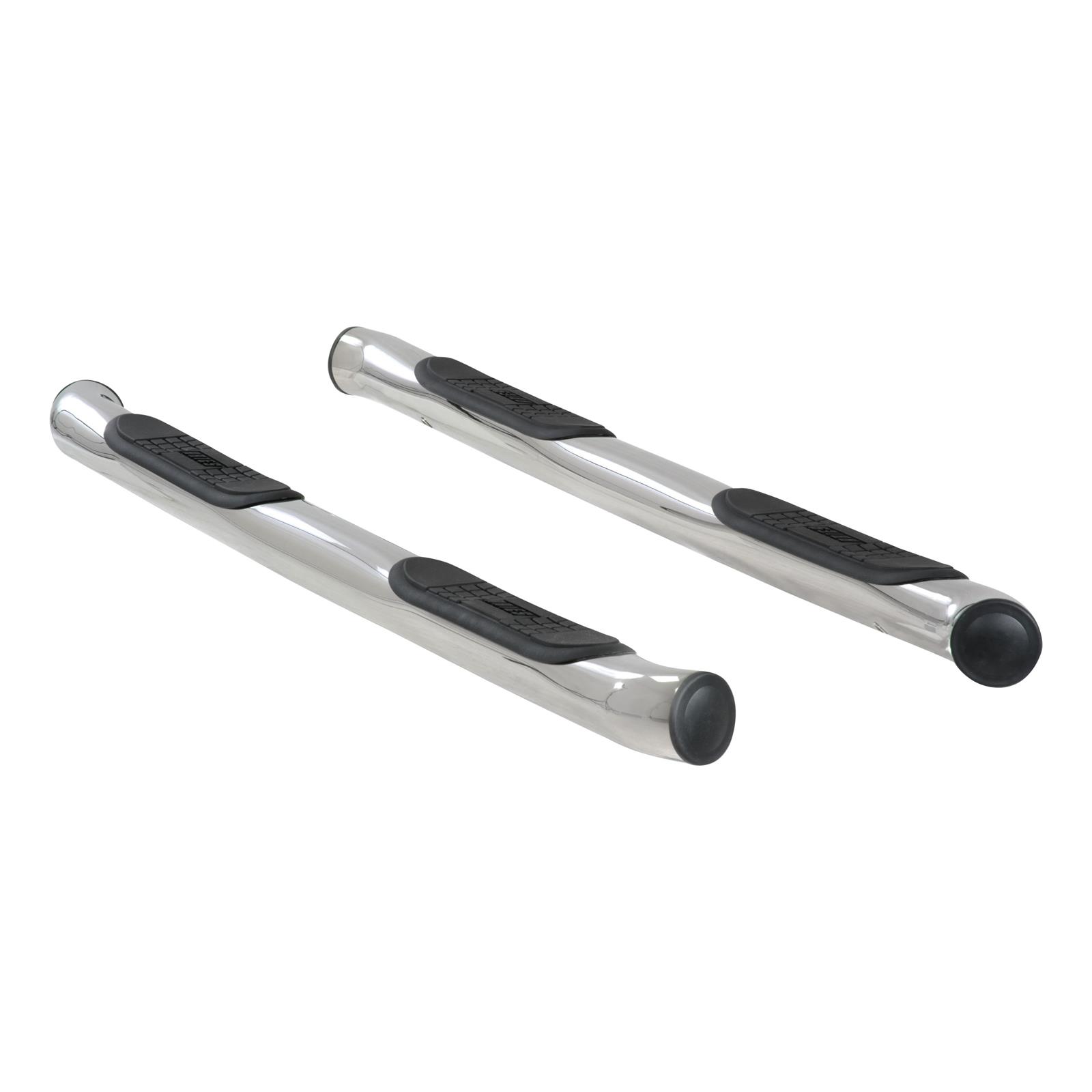 Aries Automotive 3 in. Round Side Bars for 2008-2012 LIBERTY - 201005-2 Step Bars, Side, inch, Stainless Steel, Polished, Jeep, Pair thumbnail 4