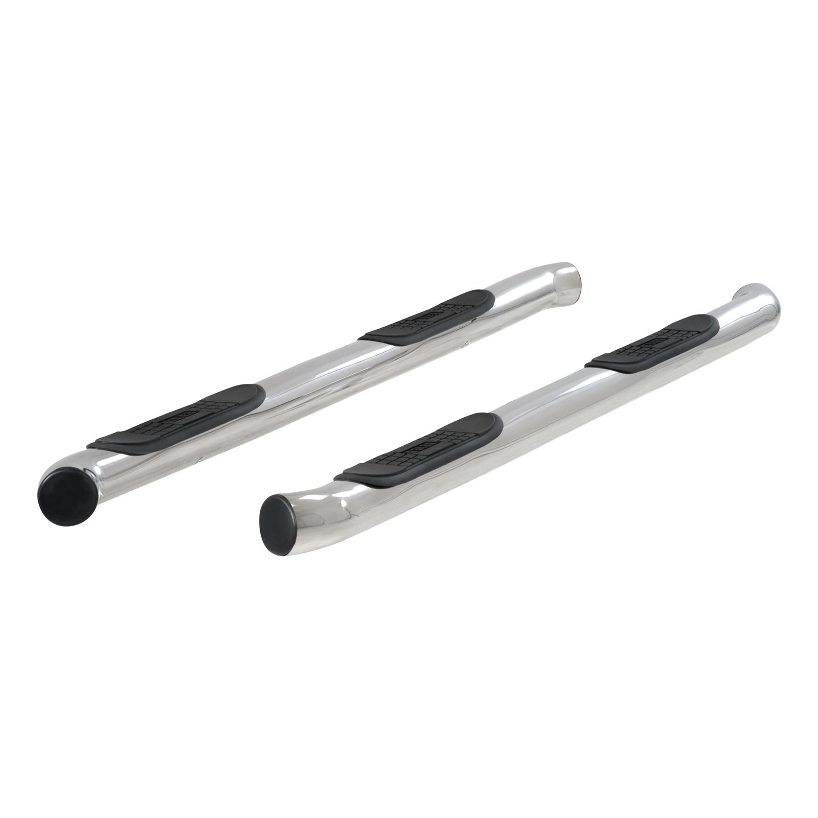 Aries Automotive 3 in. Round Side Bars 201008-2 Step Bars, Side, inch, Stainless Steel, Polished, Jeep, Pair thumbnail 5