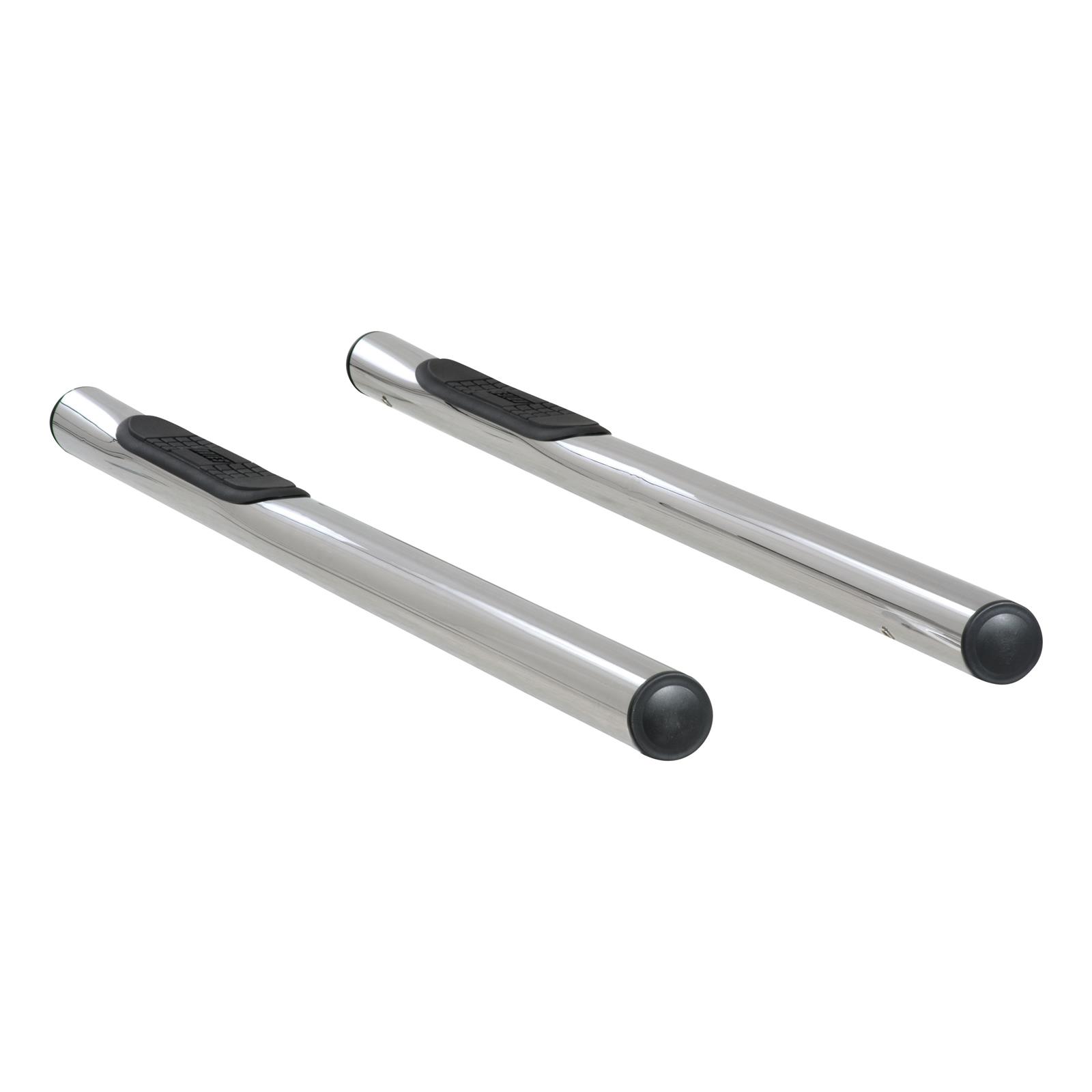 Aries Automotive 3 in. Round Side Bars for 1997-2004 TACOMA - 202001-2 Step Bars, Side, inch, Stainless Steel, Polished, Toyota, Pair thumbnail 6