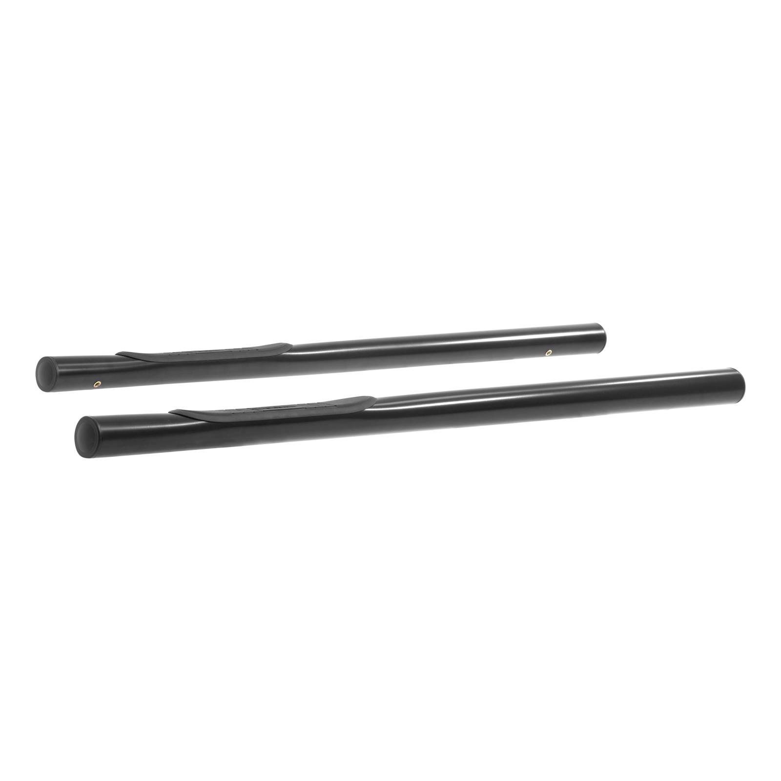 Aries Automotive 3 in. Round Side Bars 202001 Step Bars, Side, inch, Steel, Black Powdercoated, Toyota, Pair thumbnail 5