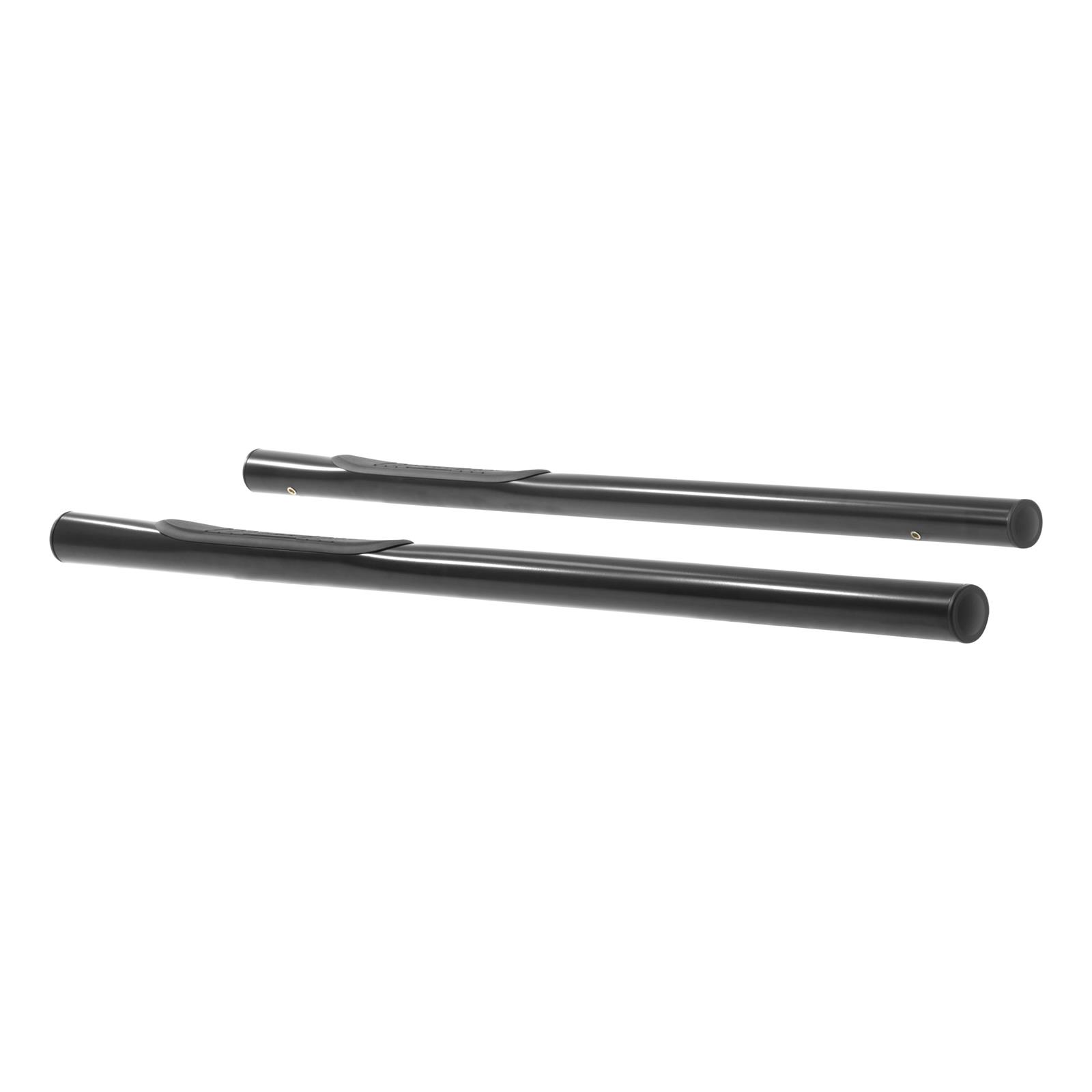 Aries Automotive 3 in. Round Side Bars 202001 Step Bars, Side, inch, Steel, Black Powdercoated, Toyota, Pair thumbnail 4