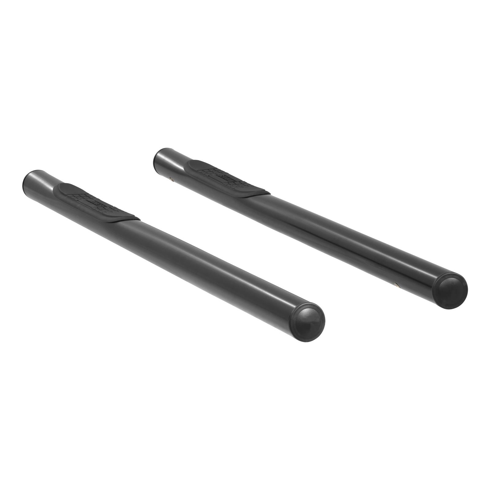 Aries Automotive 3 in. Round Side Bars 202001 Step Bars, Side, inch, Steel, Black Powdercoated, Toyota, Pair thumbnail 2