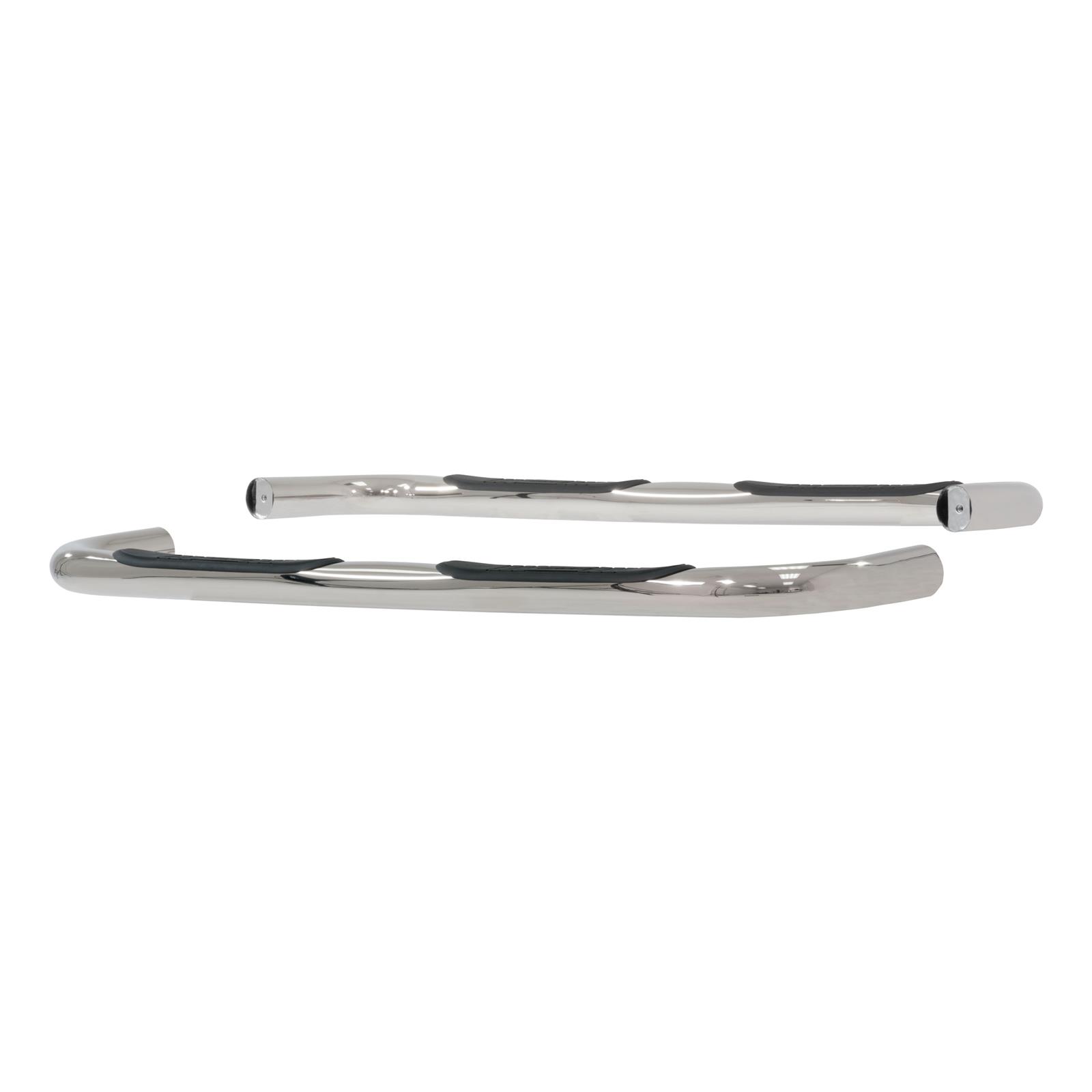 Aries Automotive 3 in. Round Side Bars for 2000-2006 TUNDRA - 202003-2 Step Bars, Side, inch, Stainless Steel, Polished, Toyota, Pair thumbnail 6