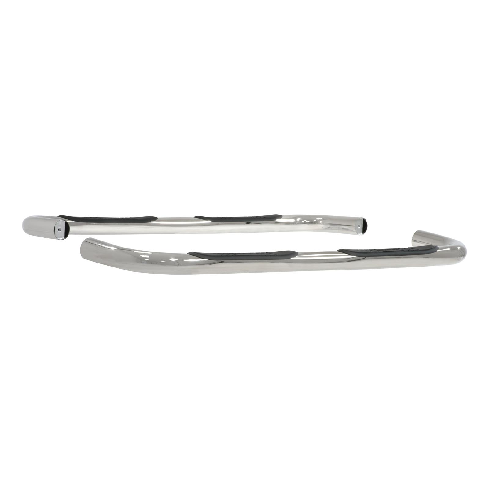 Aries Automotive 3 in. Round Side Bars for 2000-2006 TUNDRA - 202003-2 Step Bars, Side, inch, Stainless Steel, Polished, Toyota, Pair thumbnail 8