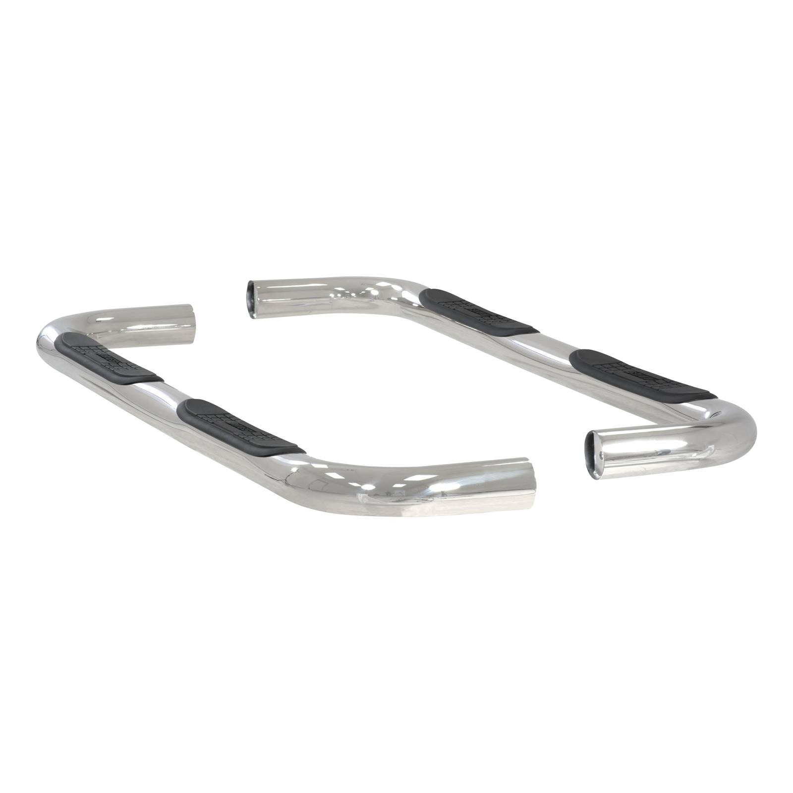 Aries Automotive 3 in. Round Side Bars for 2000-2006 TUNDRA - 202003-2 Step Bars, Side, inch, Stainless Steel, Polished, Toyota, Pair thumbnail 5