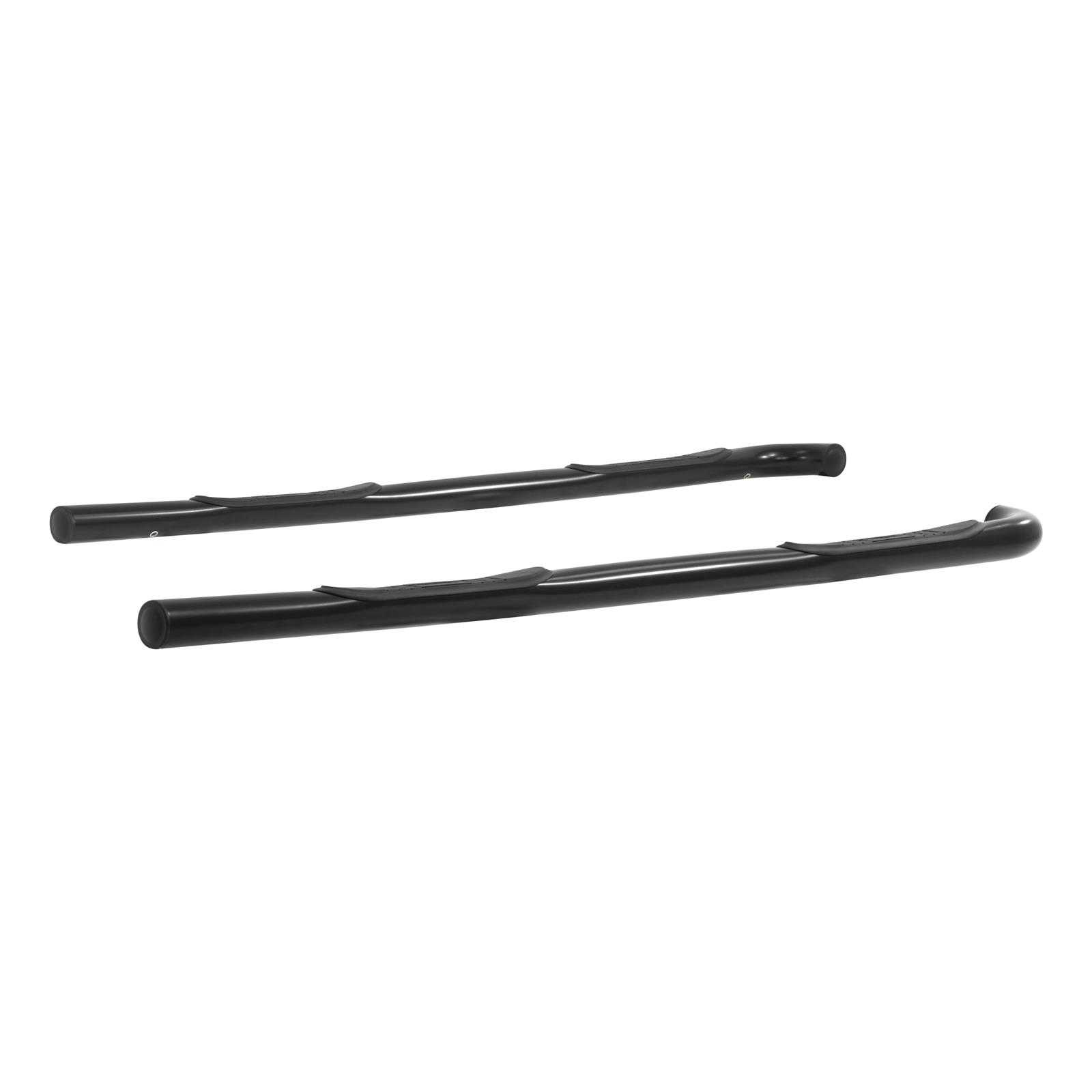 Aries Automotive 3 in. Round Side Bars for 2001-2004 TACOMA - 202004 Step Bars, Side, inch, Steel, Black Powdercoated, Toyota, Pair thumbnail 4
