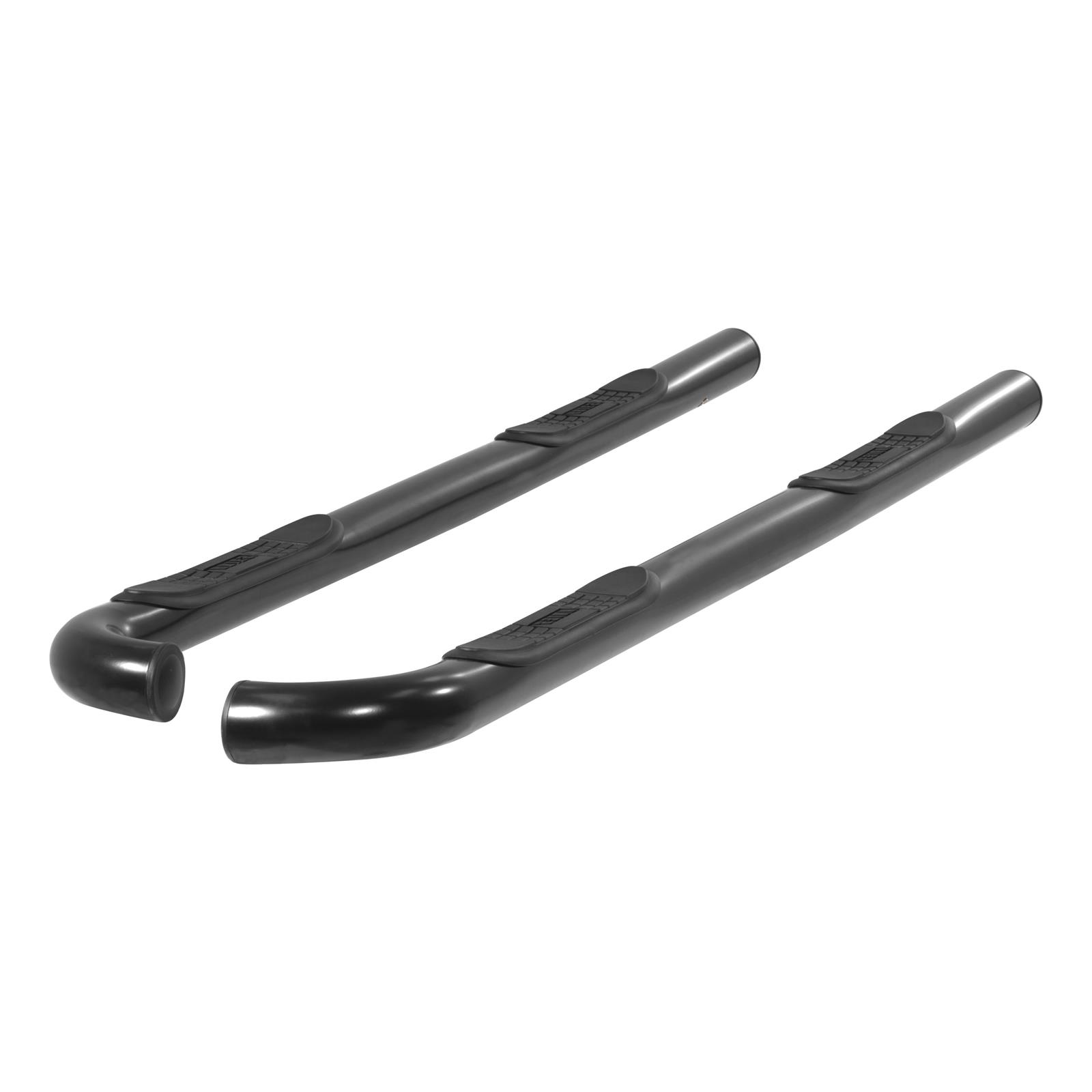Aries Automotive 3 in. Round Side Bars for 2001-2004 TACOMA - 202004 Step Bars, Side, inch, Steel, Black Powdercoated, Toyota, Pair thumbnail 3