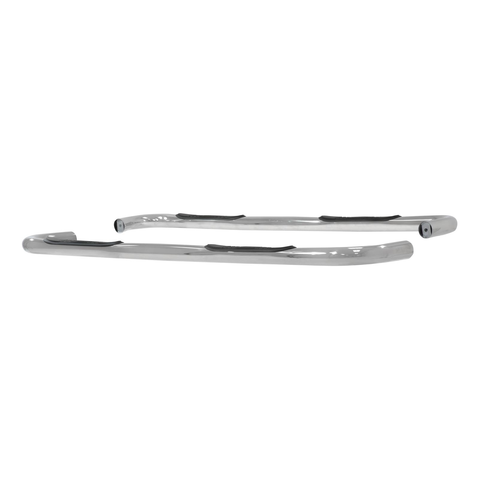 Aries Automotive 3 in. Round Side Bars for 2004-2006 TUNDRA - 202006-2 Step Bars, Diameter, Stainless Steel, Polished, Toyota, Pair thumbnail 6
