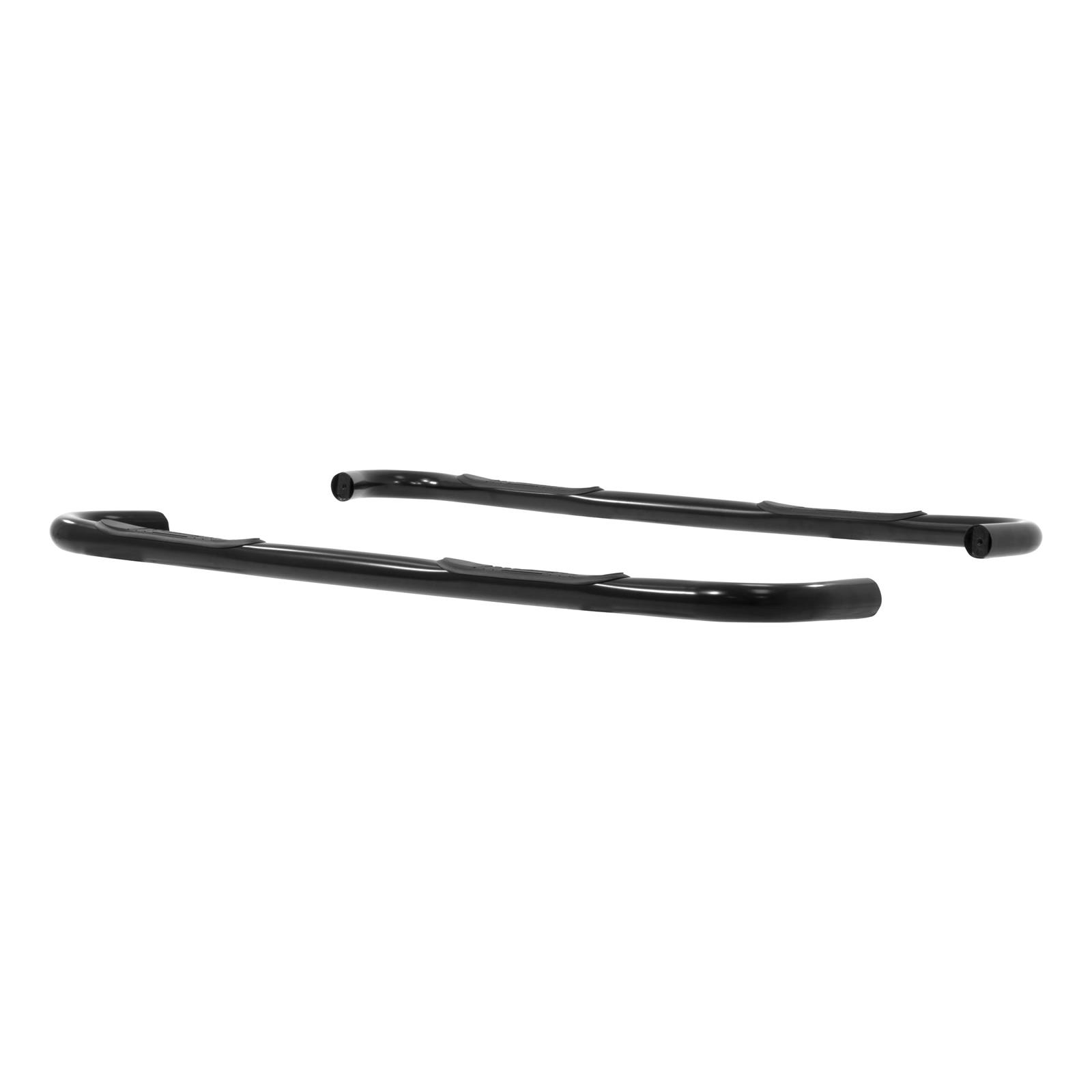 Aries Automotive 3 in. Round Side Bars 202006 Step Bars, Diameter, Steel, Black Powdercoated, Toyota, Pair thumbnail 5