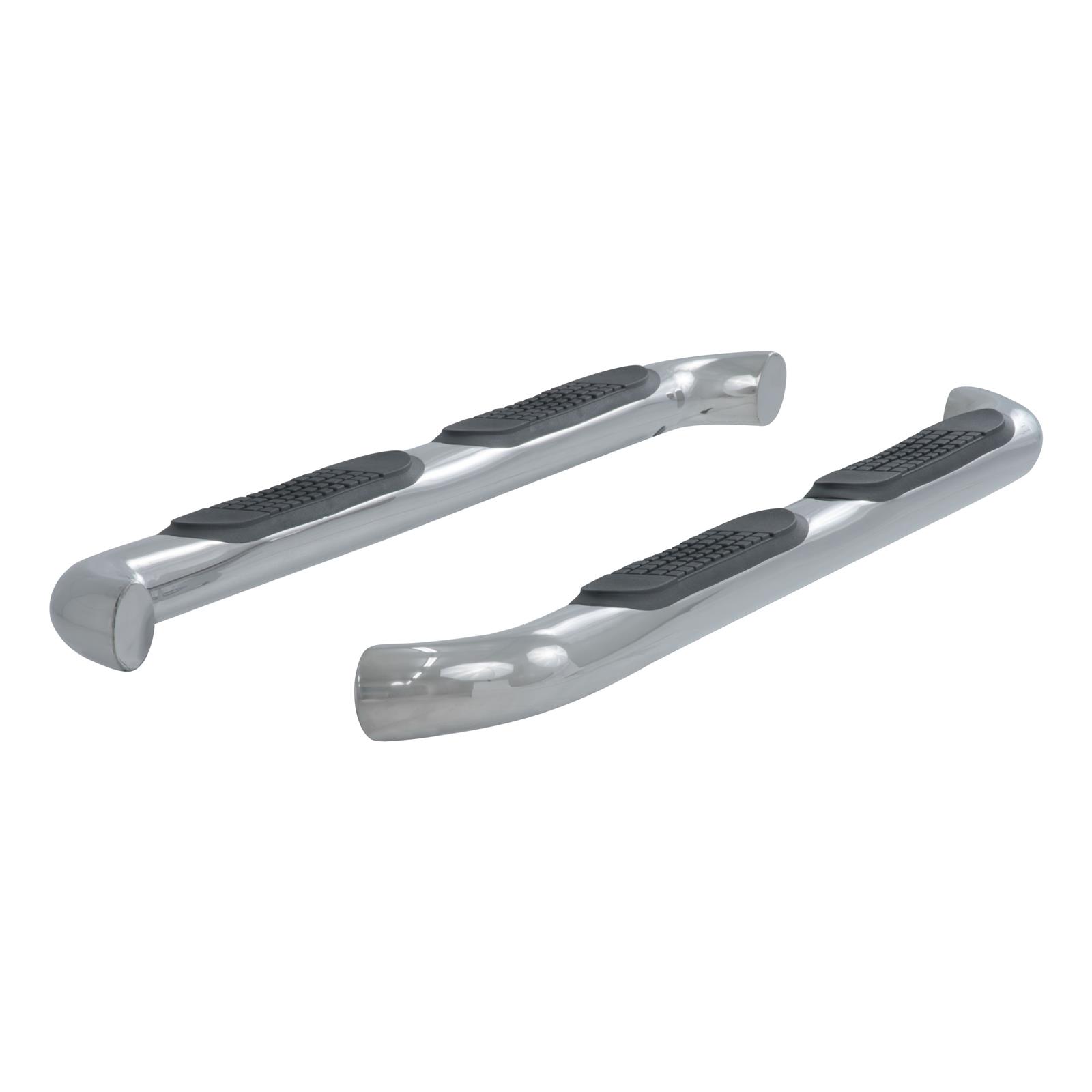 Aries Automotive 3 in. Round Side Bars for 2005-2023 TACOMA - 202008-2 Step Bars, Side, inch, Stainless Steel, Polished, Toyota, Pair thumbnail 3
