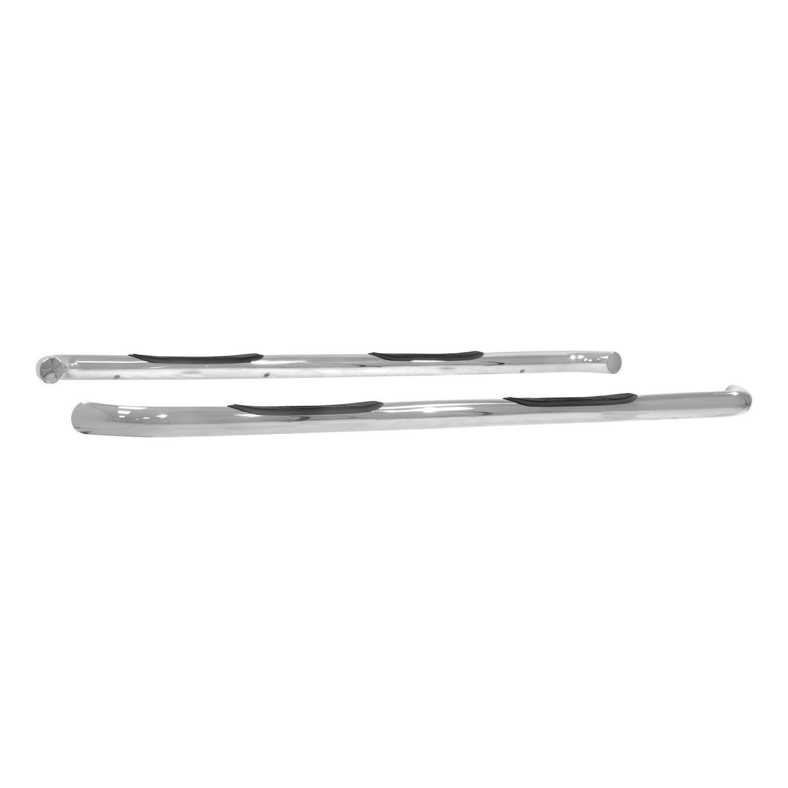 Aries Automotive 3 in. Round Side Bars for 2007-2021 TUNDRA - 202013-2 Step Bars, Diameter, Stainless Steel, Polished, Toyota, Pair thumbnail 5
