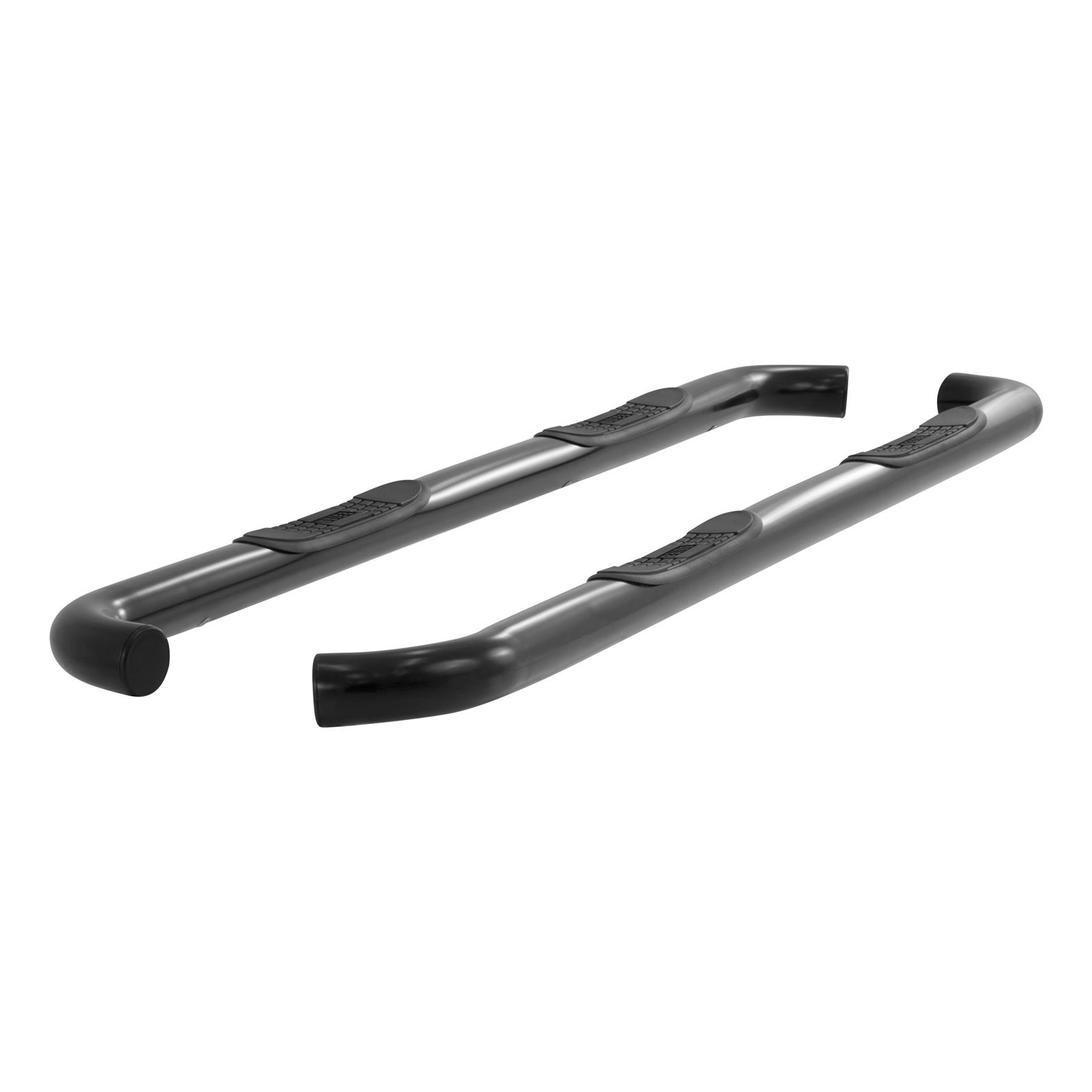 Aries Automotive 3 in. Round Side Bars 202013 Step Bars, Diameter, Steel, Black Powdercoated, Toyota, Pair thumbnail 4