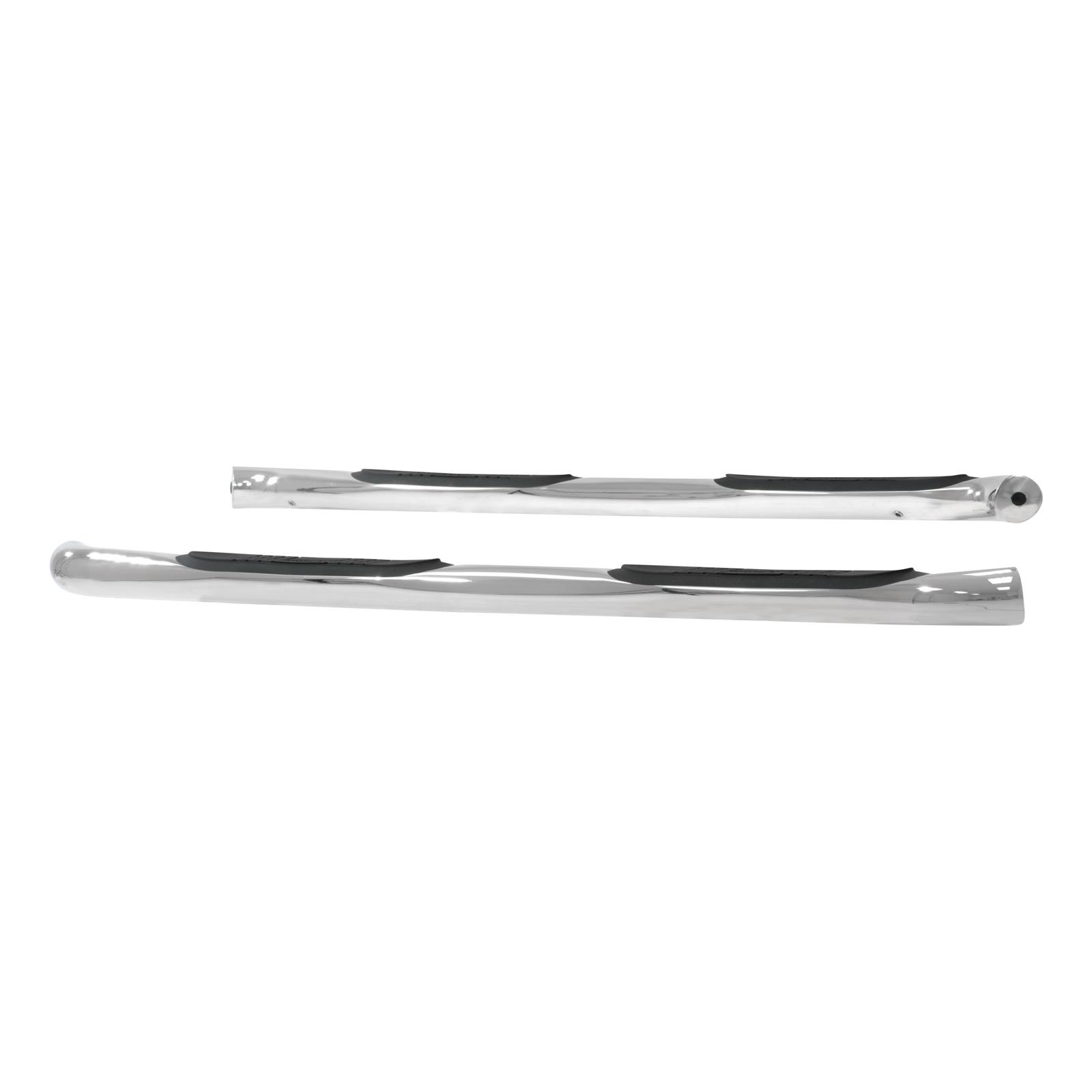 Aries Automotive 3 in. Round Side Bars for 2014-2021 HIGHLANDER - 202019-2 Step Bars, Diameter, Stainless Steel, Polished, Toyota, Pair thumbnail 4