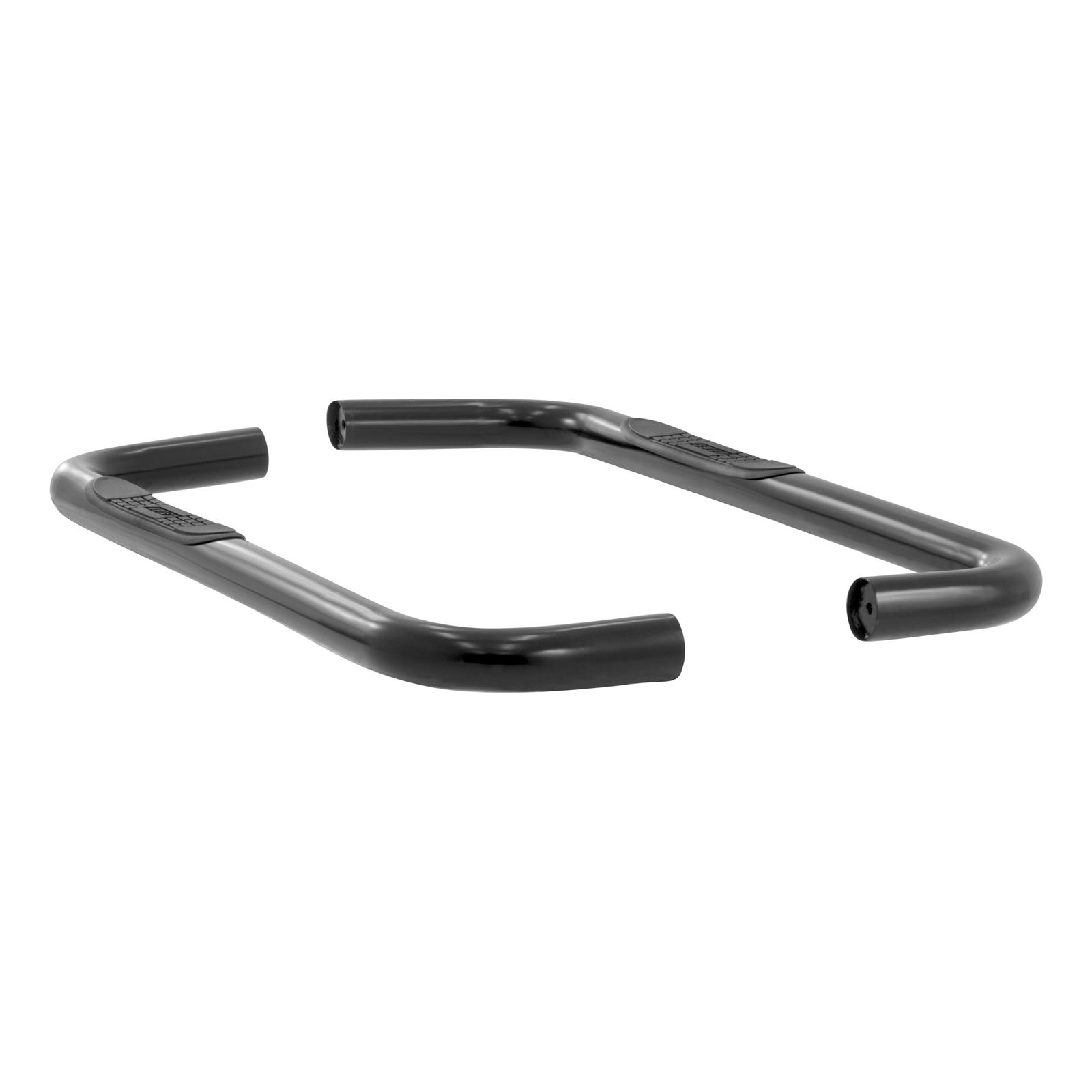 Aries Automotive 3 in. Round Side Bars 203003 Step Bars, Diameter, Steel, Black Powdercoated, Ford, Mazda, Pair thumbnail 2