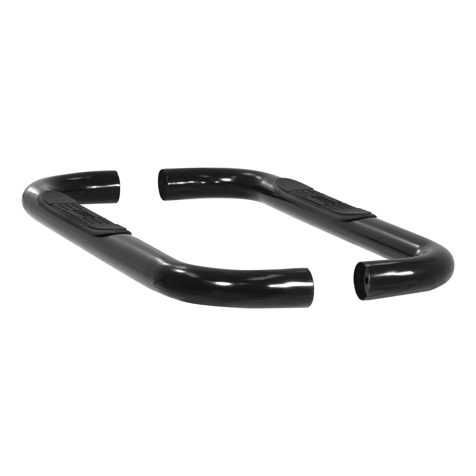 Aries Automotive 3 in. Round Side Bars for 1997-2003 F-150, 2004 F-150 HERITAGE - 203007 Step Bars, Diameter, Steel, Black Powdercoated, Ford, Pair thumbnail 2