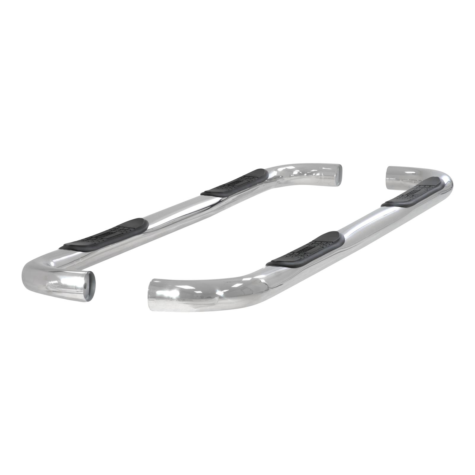 Aries Automotive 3 in. Round Side Bars for 2001-2003 F-150 - 203009-2 Step Bars, Side, inch, Stainless Steel, Polished, Ford, Pair thumbnail 3