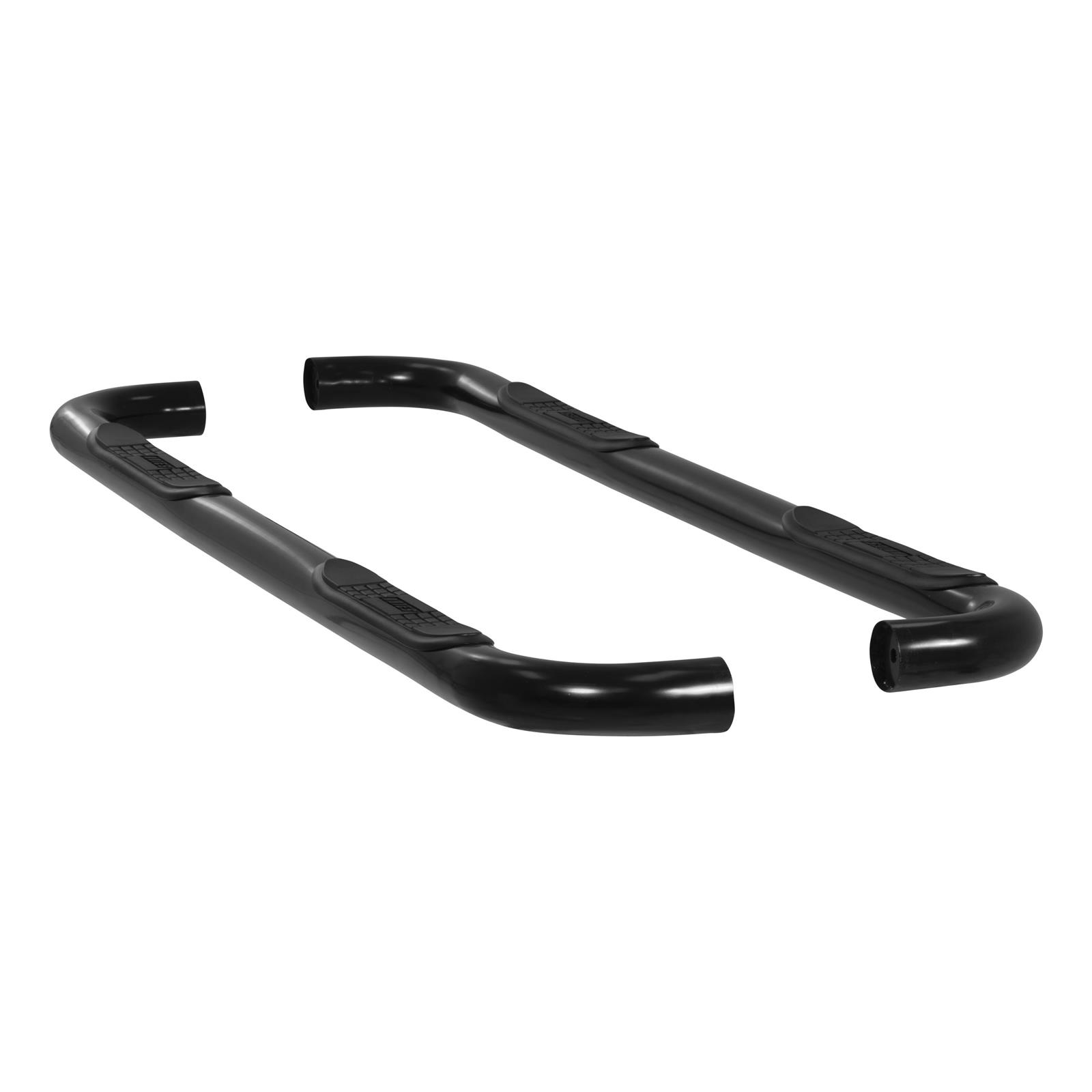 Aries Automotive 3 in. Round Side Bars for 2001-2003 F-150 - 203009 Step Bars, Side, inch, Steel, Black Powdercoated, Ford, Pair thumbnail 2