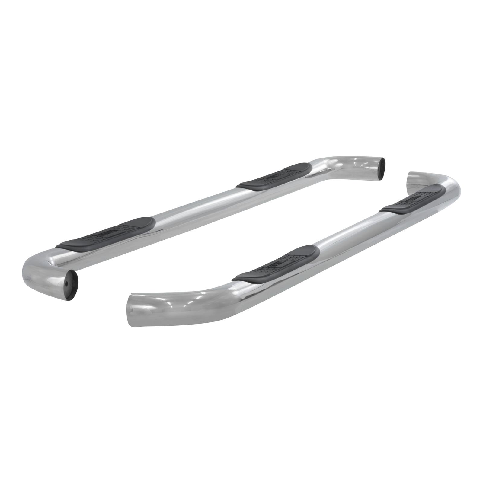 Aries Automotive 3 in. Round Side Bars for 2001-2005 EXPLORER SPORT TRAC - 203010-2 Step Bars, Diameter, Stainless Steel, Polished, Ford, Pair thumbnail 3