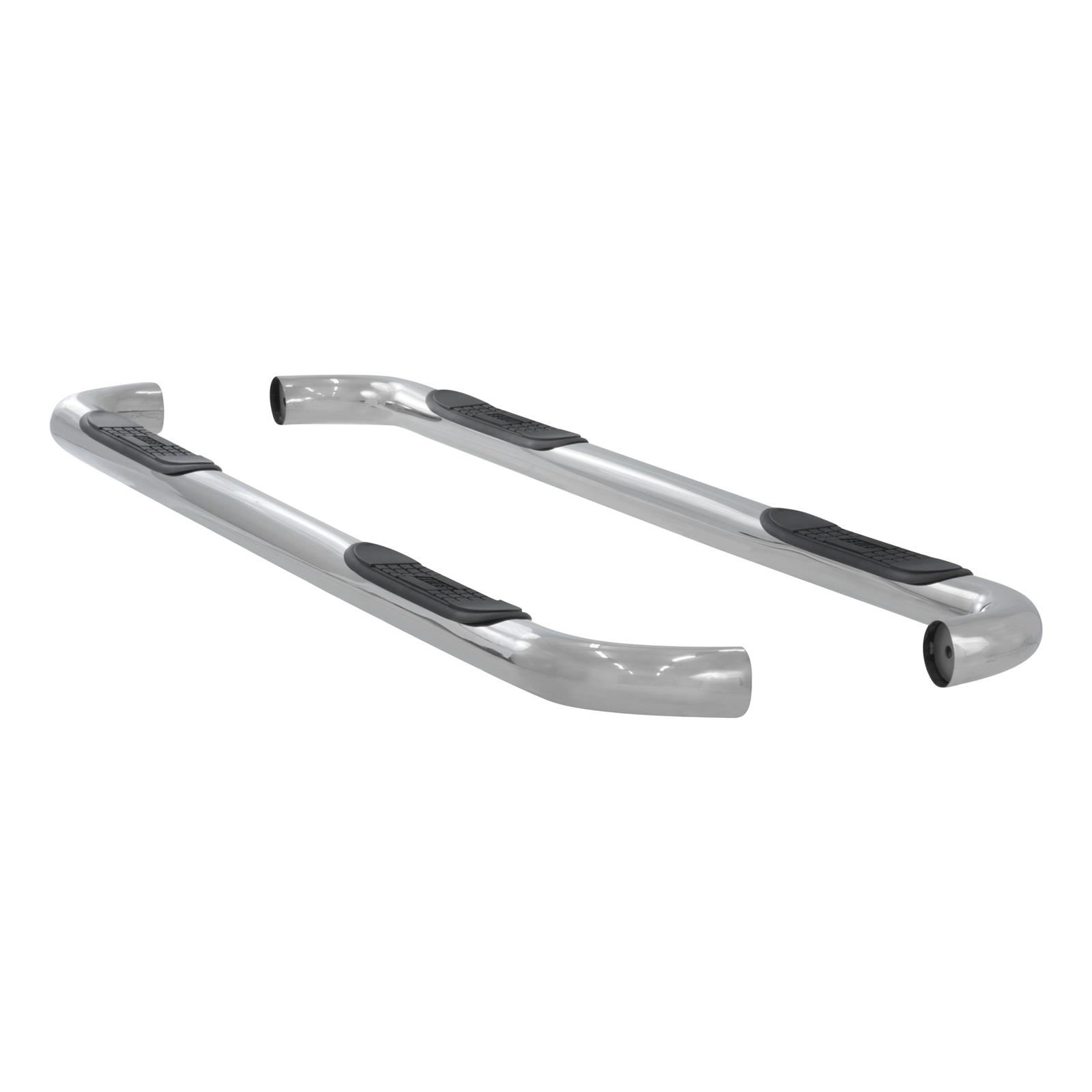 Aries Automotive 3 in. Round Side Bars for 2001-2005 EXPLORER SPORT TRAC - 203010-2 Step Bars, Diameter, Stainless Steel, Polished, Ford, Pair thumbnail 4