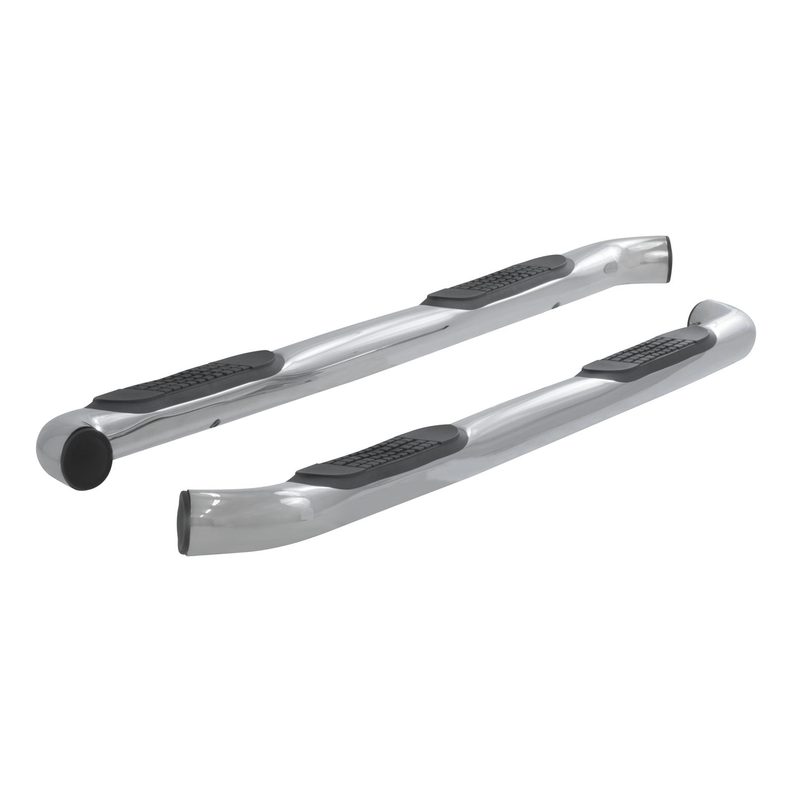 Aries Automotive 3 in. Round Side Bars for 2004-2008 F-150 - 203015-2 Step Bars, Diameter, Stainless Steel, Polished, Ford, Lincoln, Pair thumbnail 4