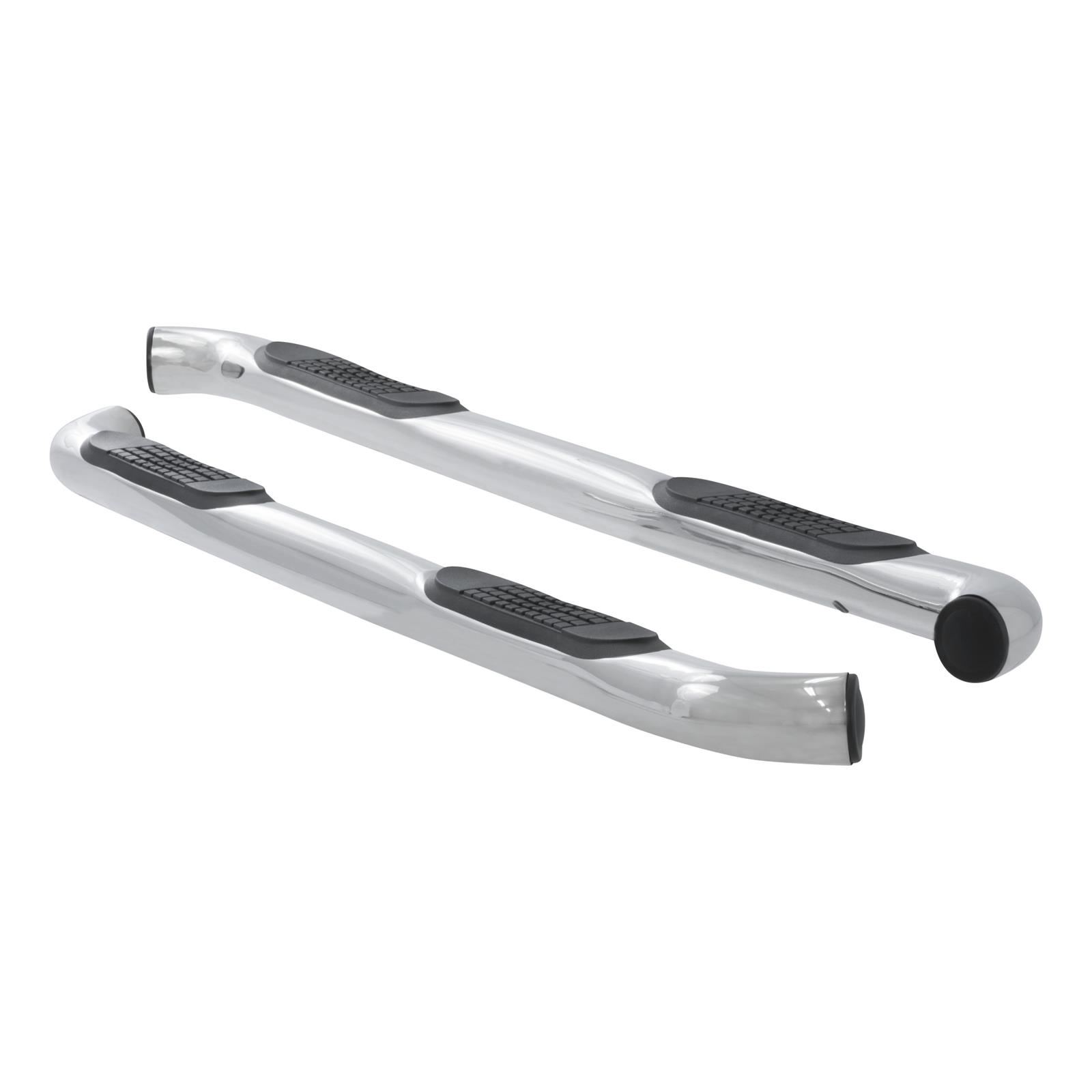Aries Automotive 3 in. Round Side Bars for 2004-2008 F-150 - 203015-2 Step Bars, Diameter, Stainless Steel, Polished, Ford, Lincoln, Pair thumbnail 3