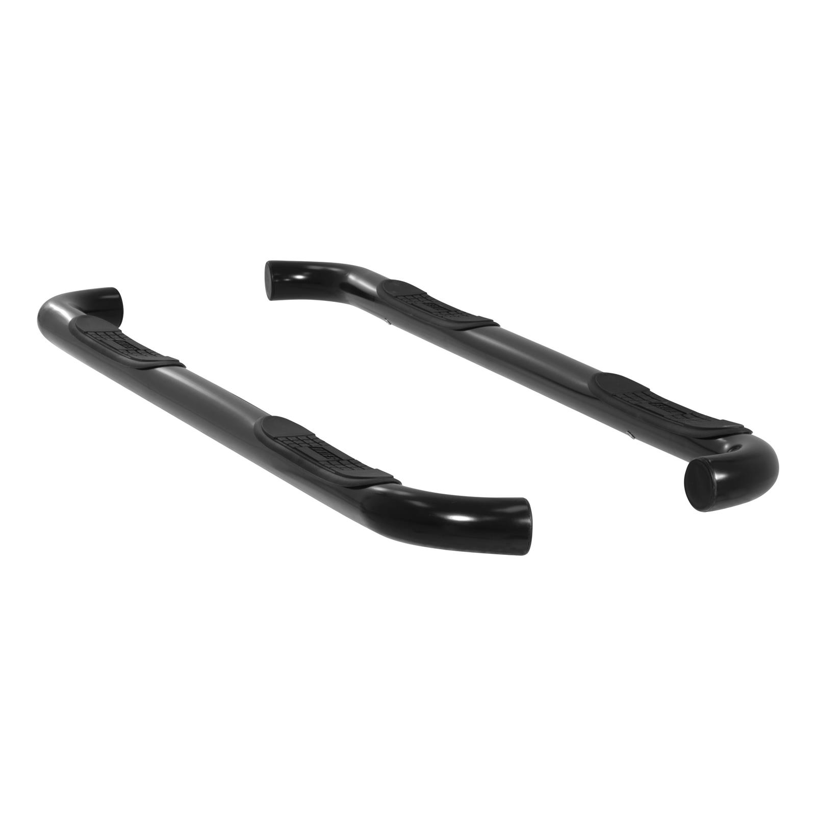 Aries Automotive 3 in. Round Side Bars 203016 Step Bars, Diameter, Steel, Black Powdercoated, Ford, Pair thumbnail 2