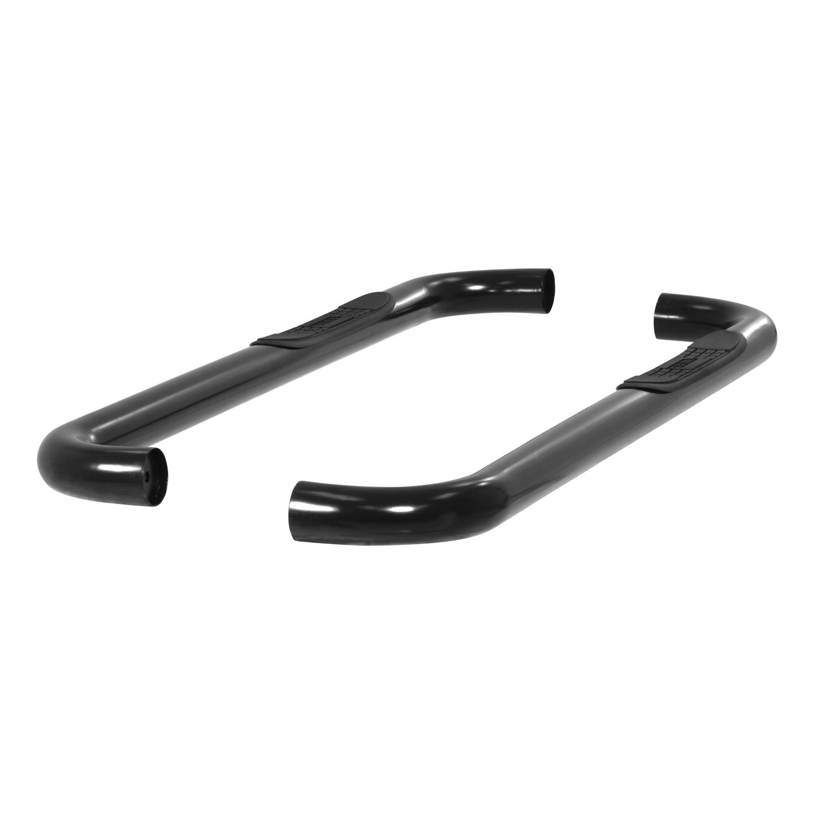 Aries Automotive 3 in. Round Side Bars 203017 Step Bars, Diameter, Steel, Black Powdercoated, Ford, Pair thumbnail 4