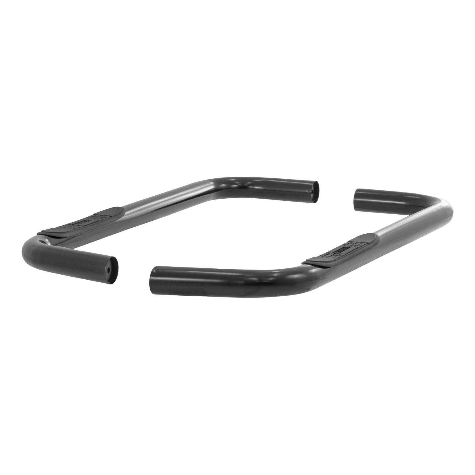 Aries Automotive 3 in. Round Side Bars 203035 Step Bars, Diameter, Steel, Black Powdercoated, Ford, Pair thumbnail 2