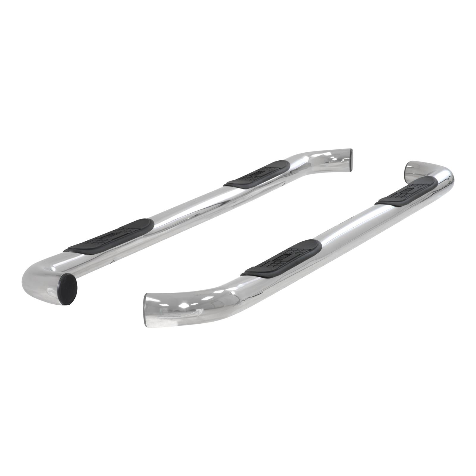 Aries Automotive 3 in. Round Side Bars for 2009-2014 F-150 - 203039-2 Step Bars, Diameter, Stainless Steel, Polished, Ford, Pair thumbnail 4